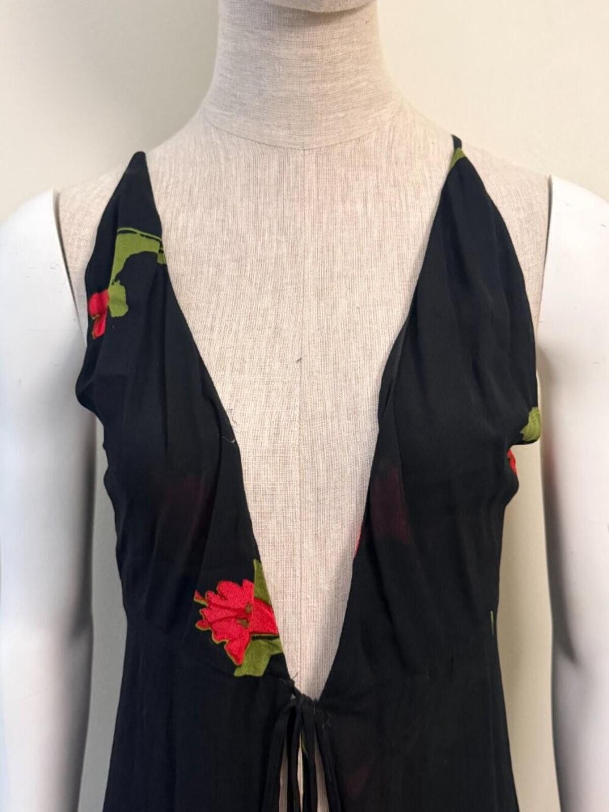 Reformation REFORMATION LAYERED CALA TULIP WRAP DRESS XS Size XS / US 0-2 / IT 36-38 - 2 Thumbnail