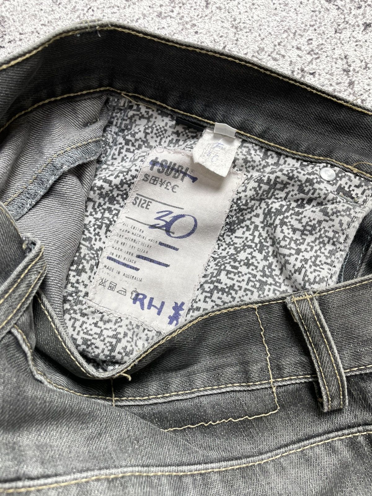 Ksubi Vintage Faded Flared Jeans Ksubi Anti K Mekanik Jeans Size US 30 / EU 46 - 6 Thumbnail