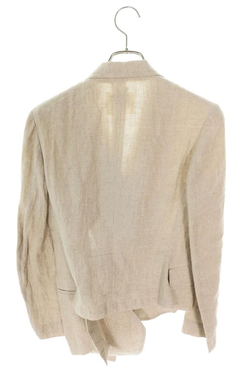 Yohji Yamamoto Yohji Yamamoto Asymmetric Linen Jacket Size US S / EU 44-46 / 1 - 2 Thumbnail