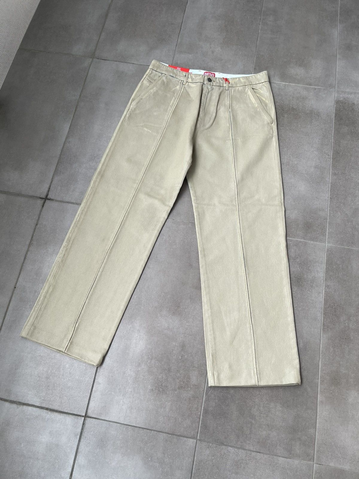 Diesel !DS! SS24 Diesel D-Chino-Work Rubber Trousers Size US 32 / EU 48 - 5 Thumbnail