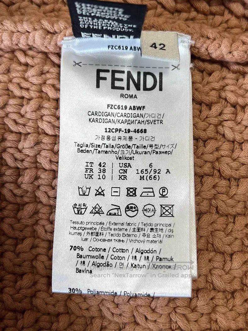 Fendi Fendi Knit Cardigan, High Design Size S / US 4 / IT 40 - 8 Thumbnail