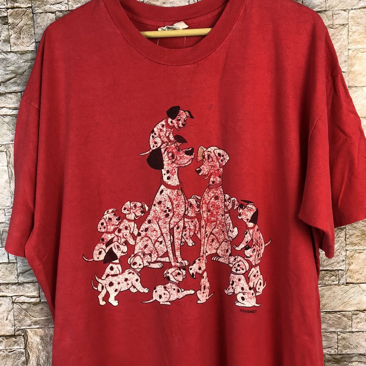 Vintage 101 Dalmatians Disney vintage Carolina Correction tee #A535 Size US XL / EU 56 / 4 - 5 Thumbnail