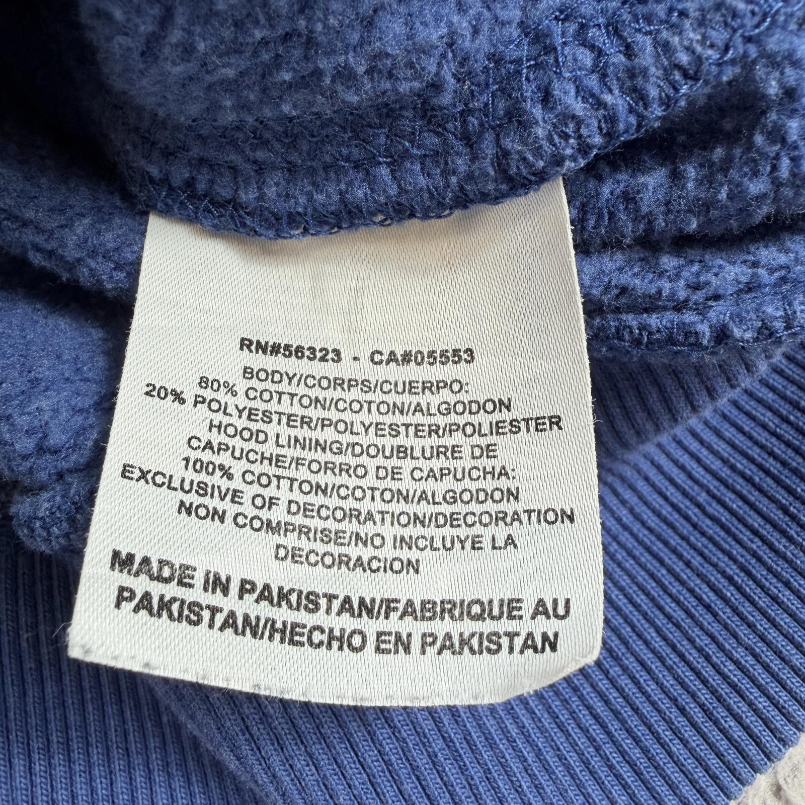 Nike Vintage Y2K Nike Athletic Dept Full Zip Hoodie Large Blue Size US L / EU 52-54 / 3 - 6 Thumbnail