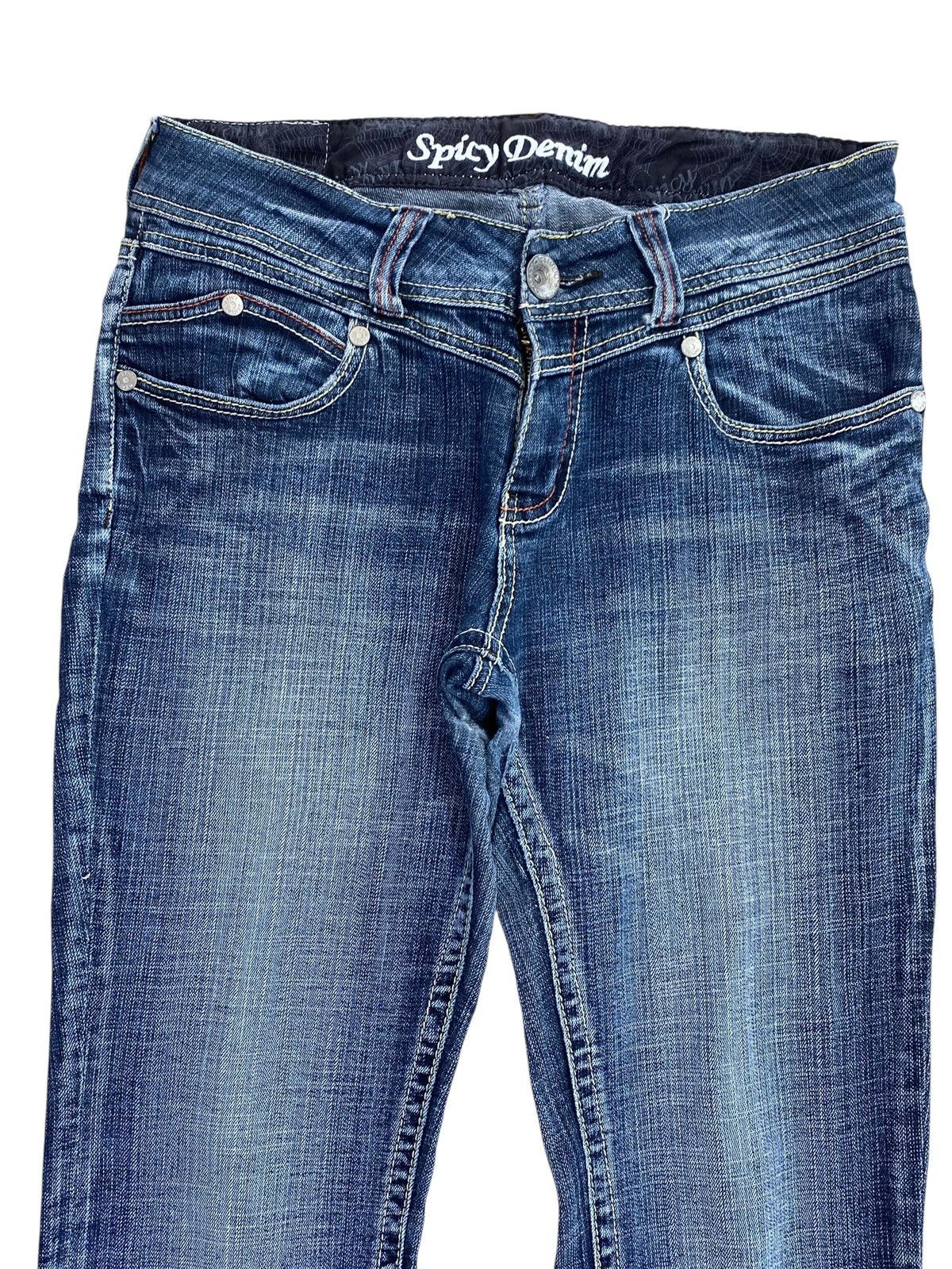 Other Japanese Brand Faded Wash Style Loose Jeans Size US 31 - 2 Thumbnail
