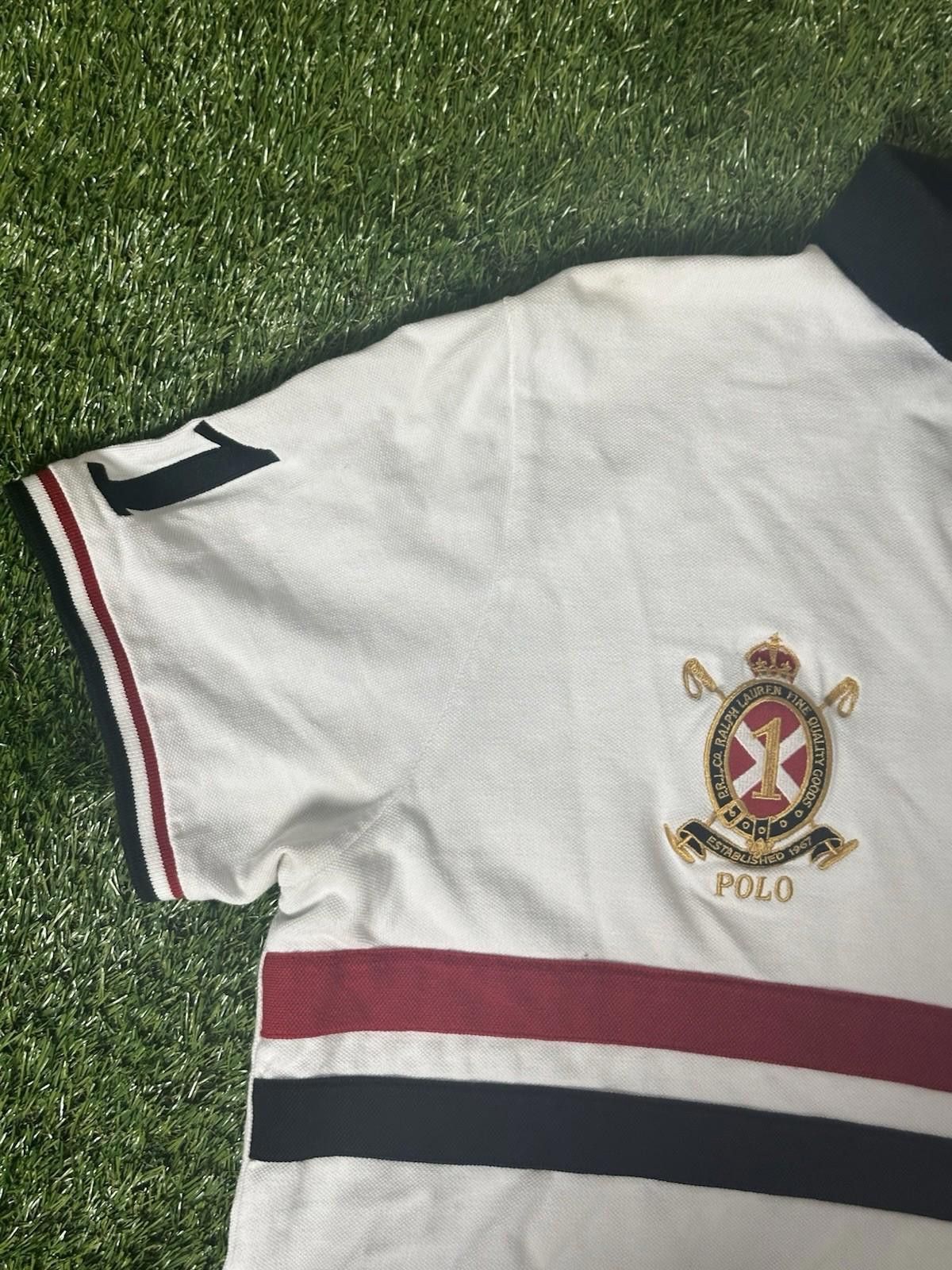 Polo Ralph Lauren Polo Ralph Lauren White Custom Slim Fit XL Size US XL / EU 56 / 4 - 4 Thumbnail