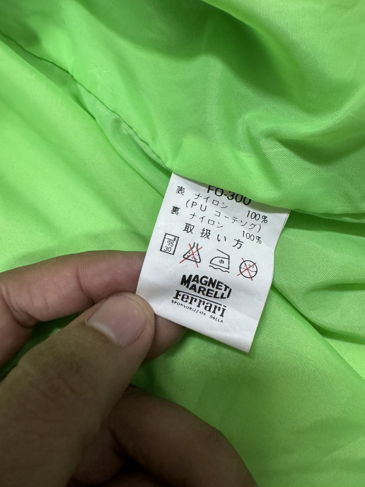 Ferrari × Sports Specialties × Vintage Vtg🔥Magneti Marreli Neon Green Sponsorizzata Dalla jacket Size US L / EU 52-54 / 3 - 12 Thumbnail