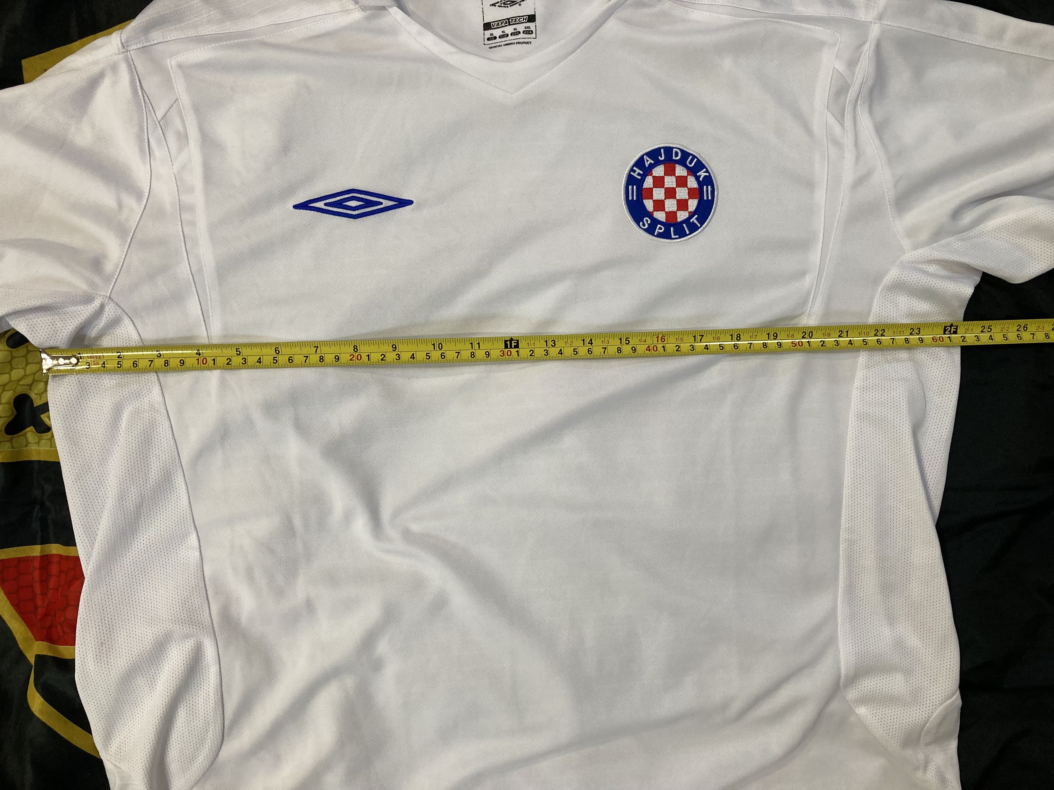Umbro Umbro 2006 -10 Hajduk Split Home Soccer Jersey Shirt Size US XL / EU 56 / 4 - 8 Thumbnail