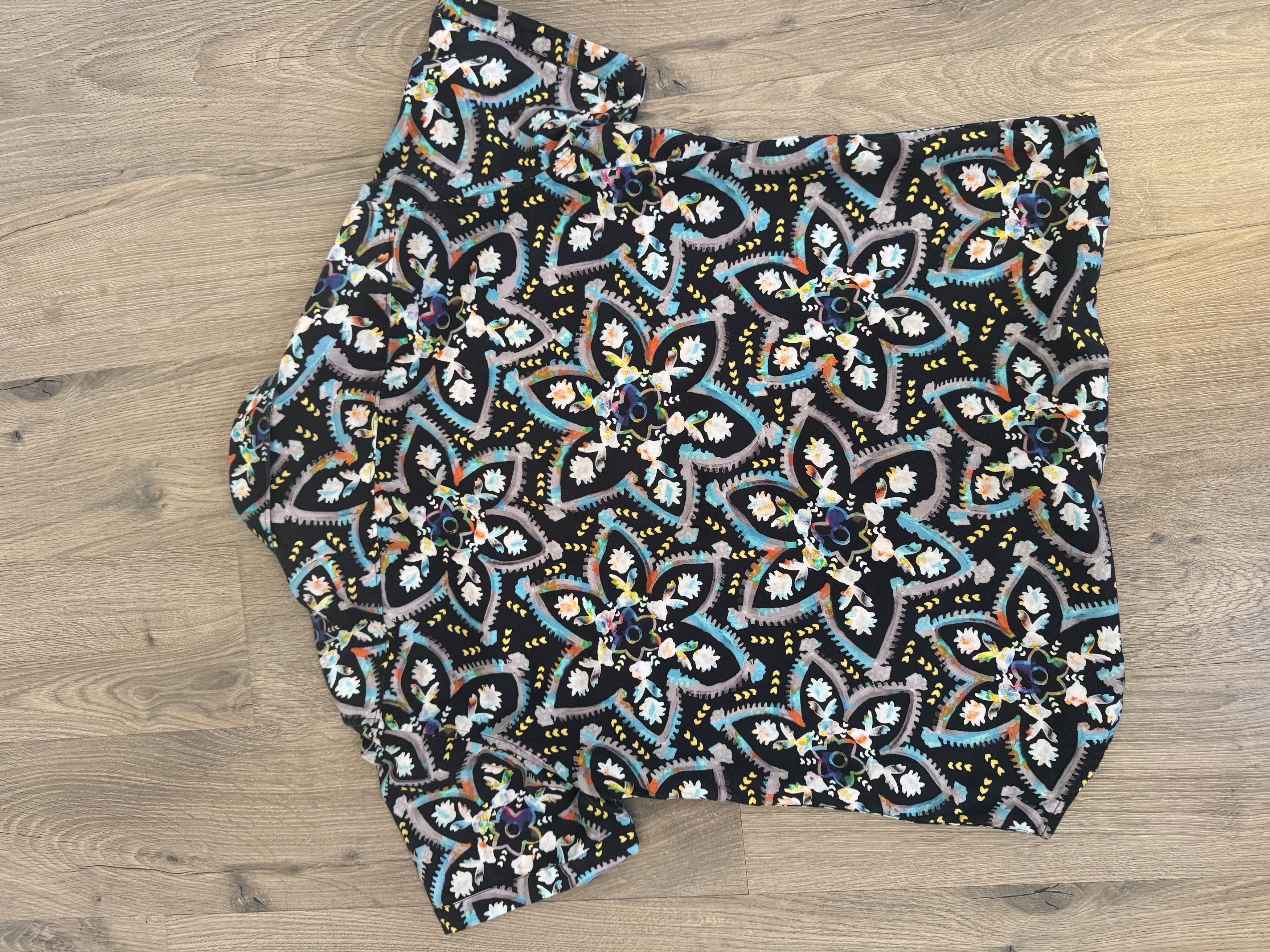 Robert Graham Flower Robert Graham Short Sleeve Button Down Size US M / EU 48-50 / 2 - 2 Thumbnail