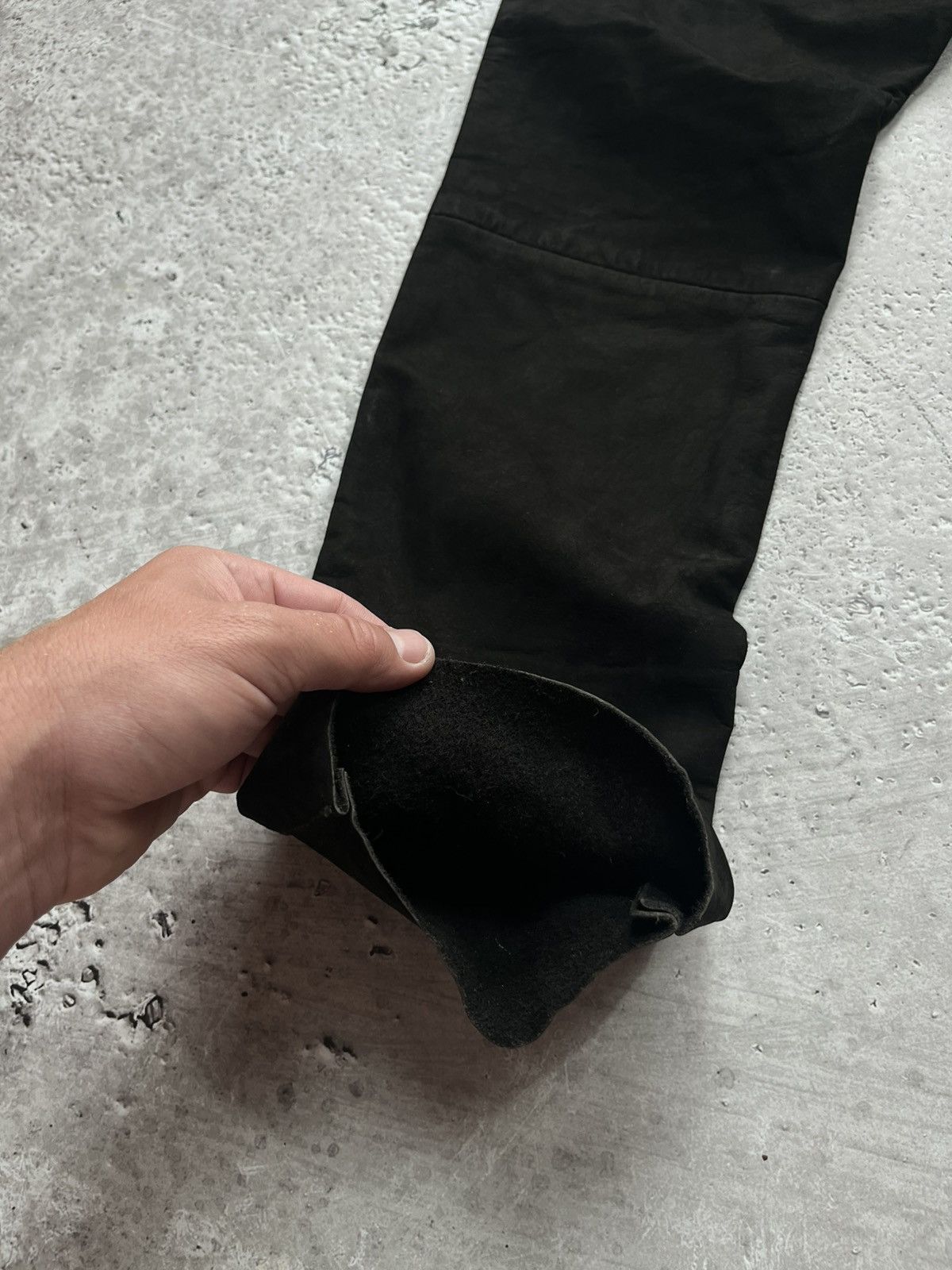 Leather × Vintage Tom Ramsey Black Leather Biker Pants Size 50 Size US 32 / EU 48 - 4 Thumbnail