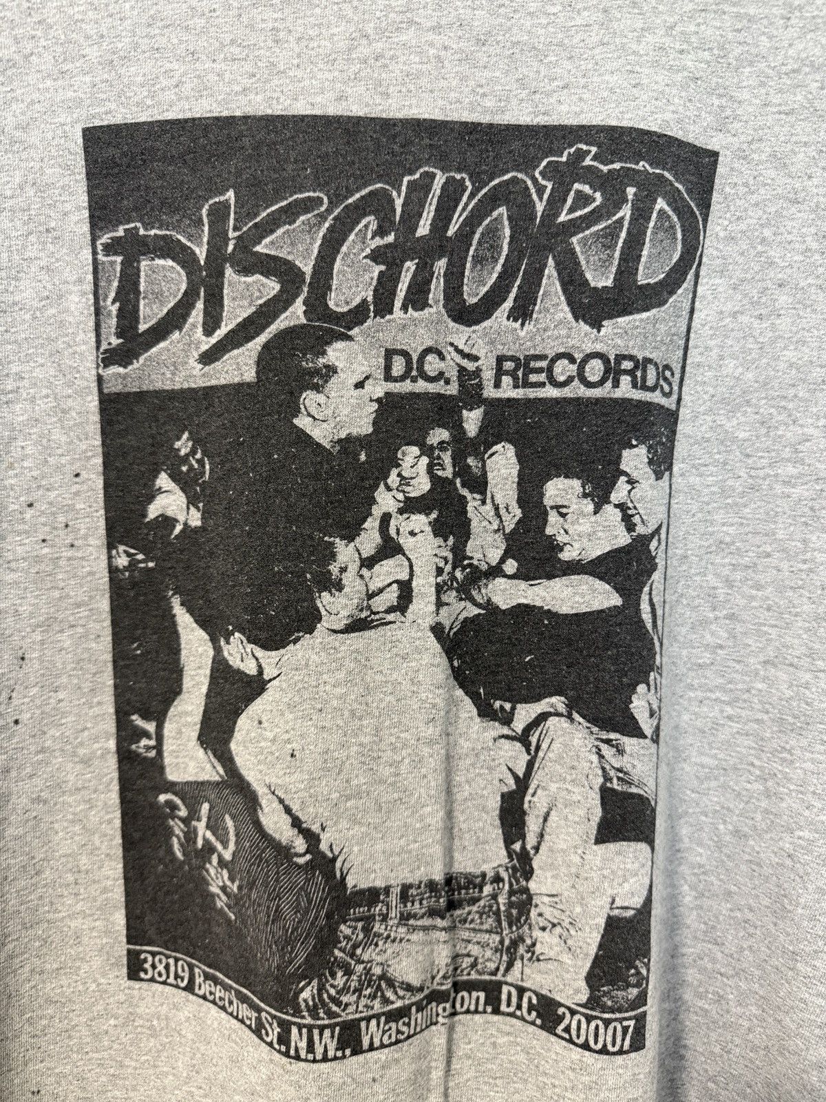 Vintage DISCHORD RECORDS Size US XL / EU 56 / 4 - 2 Thumbnail