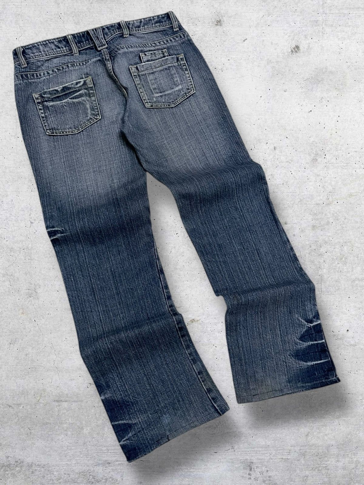 Hysteric Glamour CAMEL ROAD 90S OG JAPAN DESIGNER PATCHWORK DISTRESSED DENIM Size US 31 - 10 Thumbnail