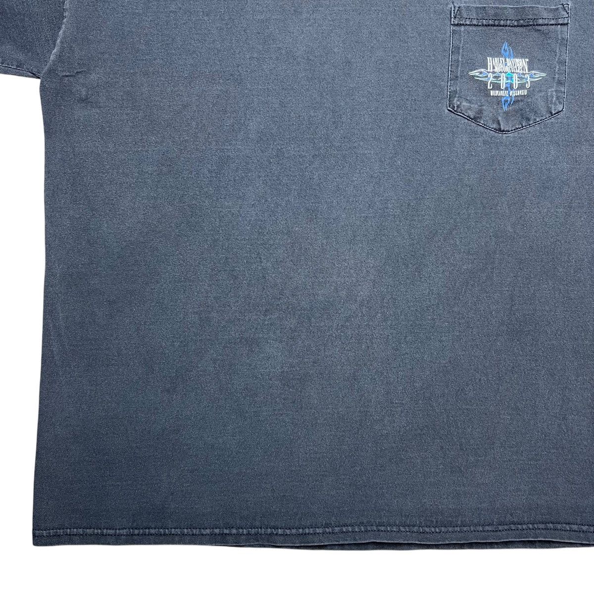 Harley Davidson Harley Davidson Motorcycles 100 Year Anniversary Pocket Tee Size US XL / EU 56 / 4 - 9 Thumbnail