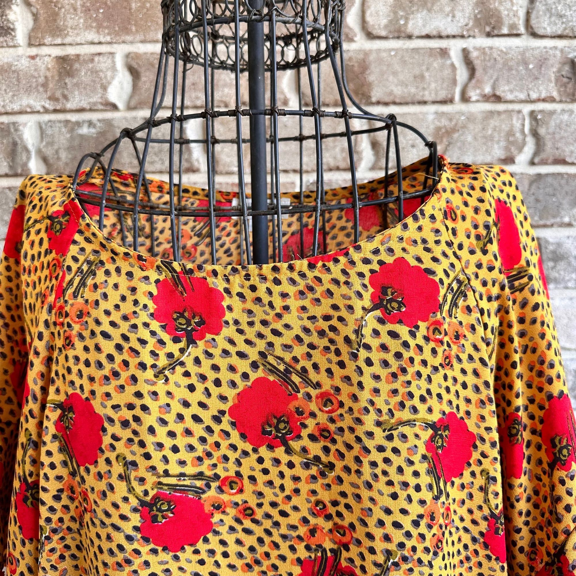 Other Umgee Leopard Print Top Poppies Small Flutter Sleeves Size S / US 4 / IT 40 - 2 Thumbnail