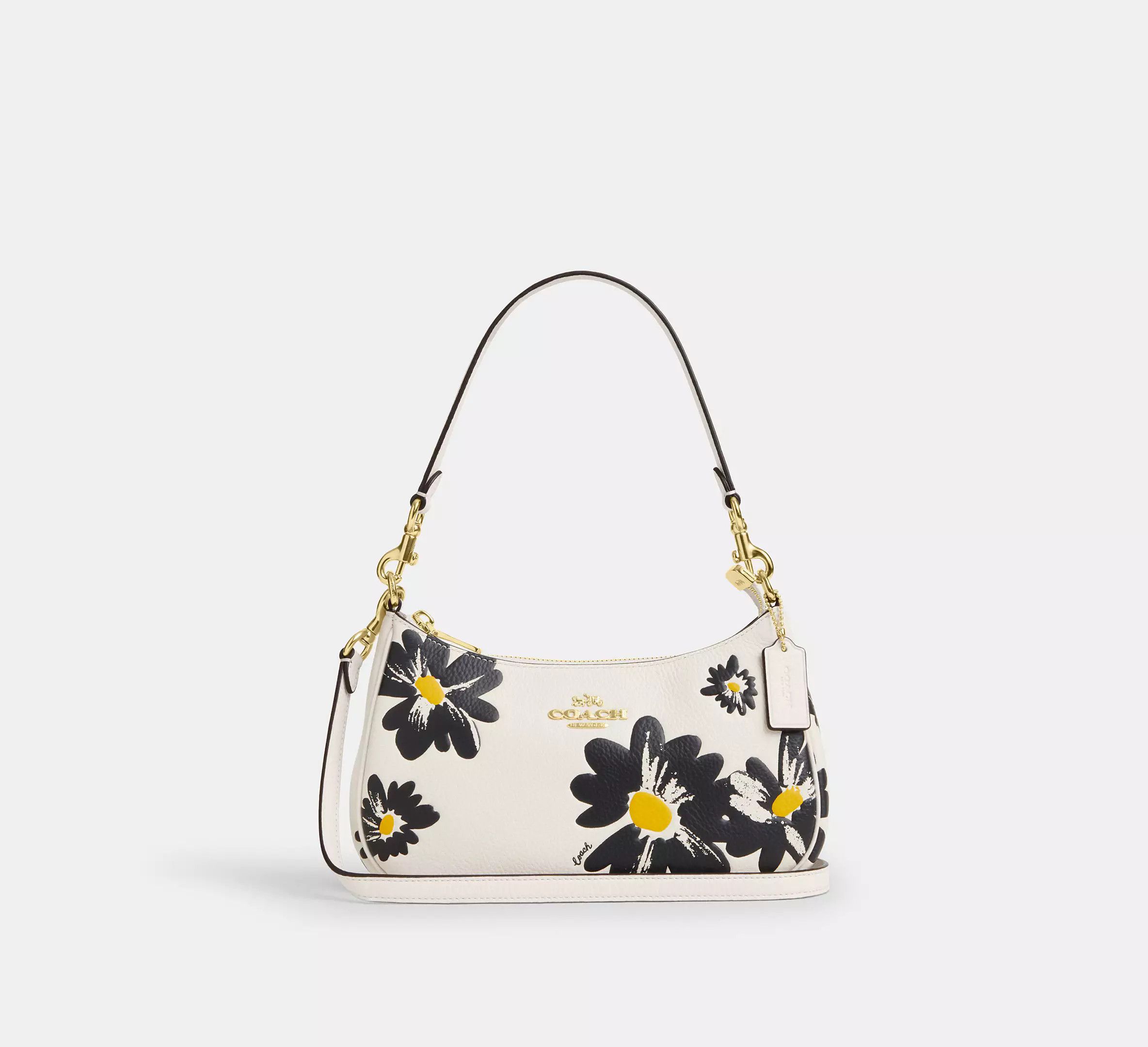 Coach Teri Shoulder Bag With Floral Print CZ587 Size ONE SIZE - 3 Thumbnail