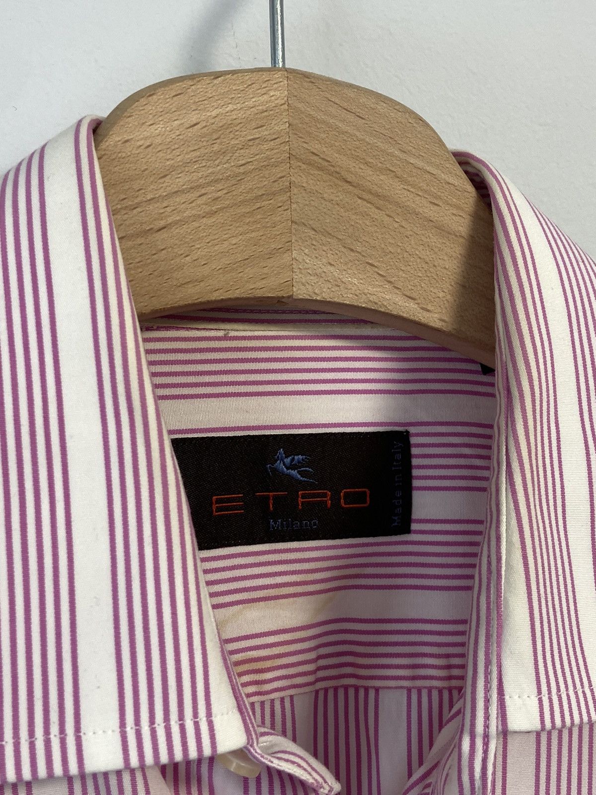Etro Etro Milano Button Up Shirt Pink Size US L / EU 52-54 / 3 - 9 Thumbnail