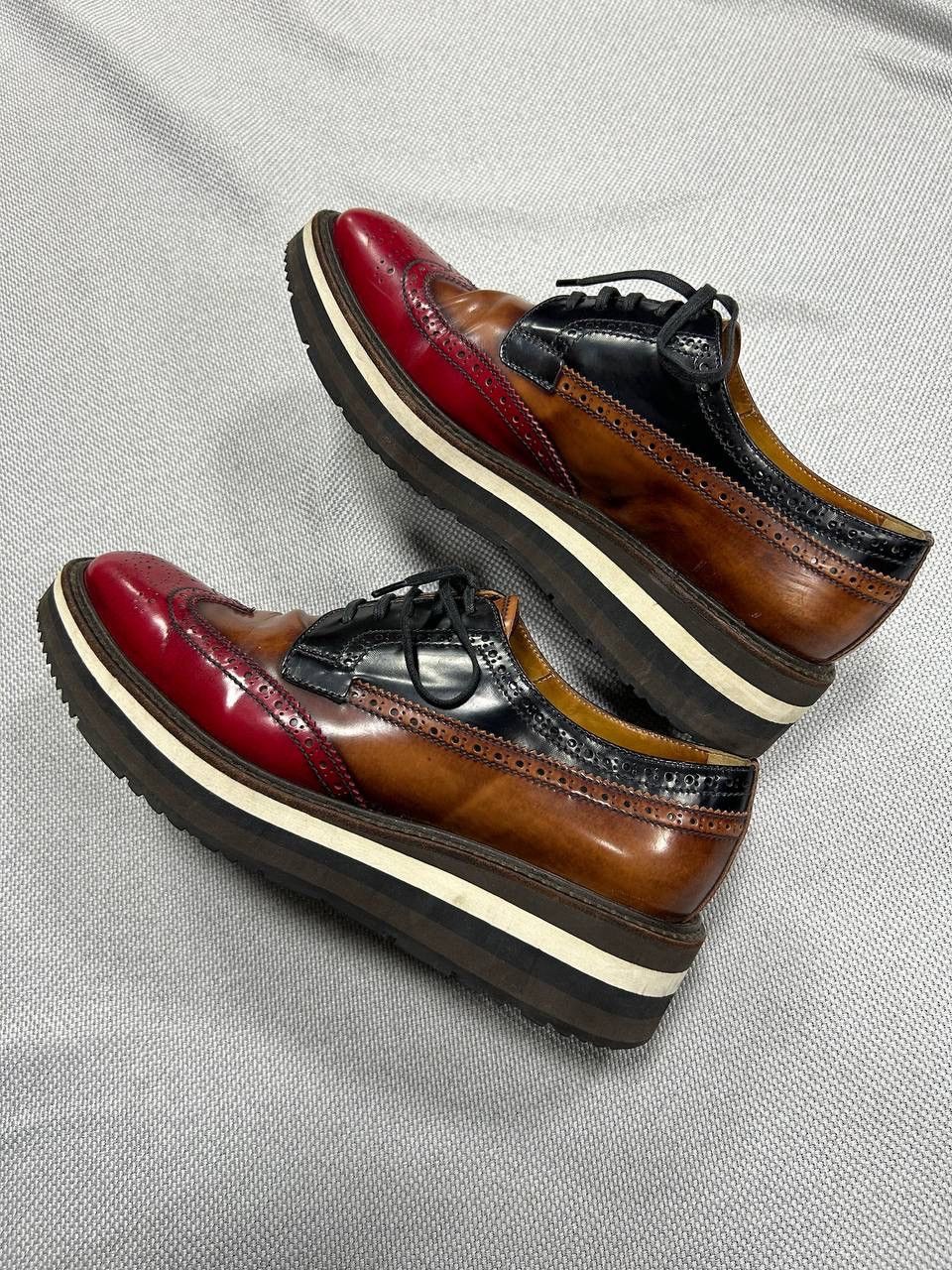 Prada Prada Platform Derby Shoes Size US 7 / EU 40 - 5 Thumbnail