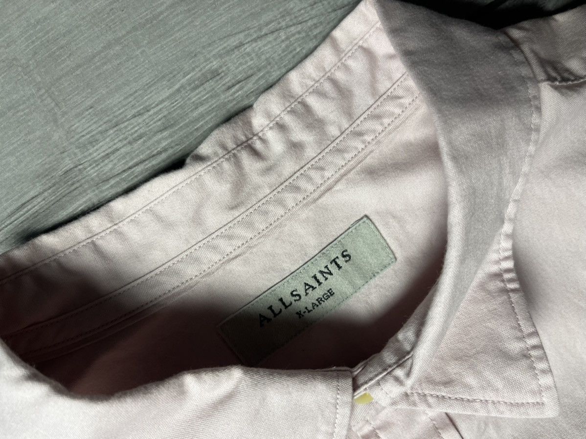 Allsaints Allsaints shirt short sleeve formal size XLarge Size US XL / EU 56 / 4 - 4 Thumbnail