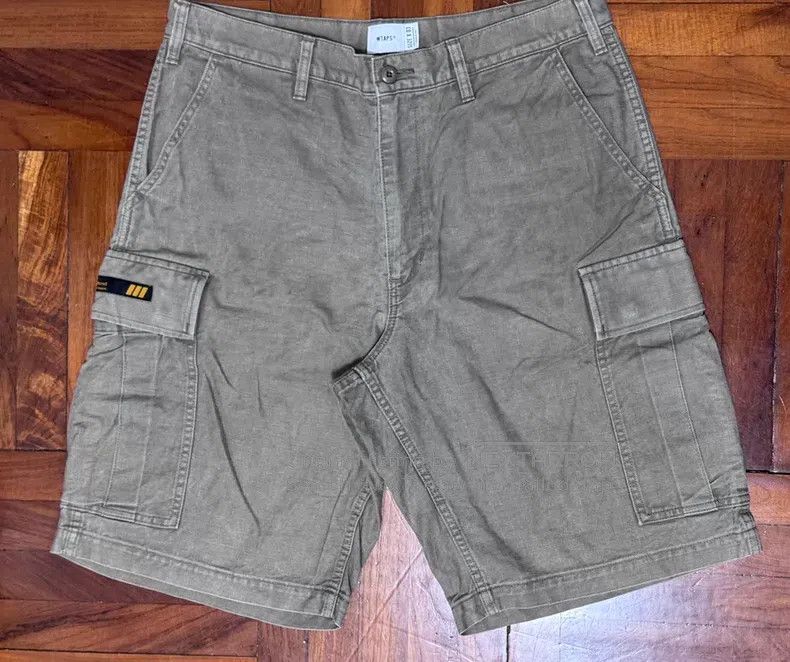 Wtaps Wtaps size 3 Khaki Green Work Shorts Size US 32 / EU 48 - 1 Thumbnail
