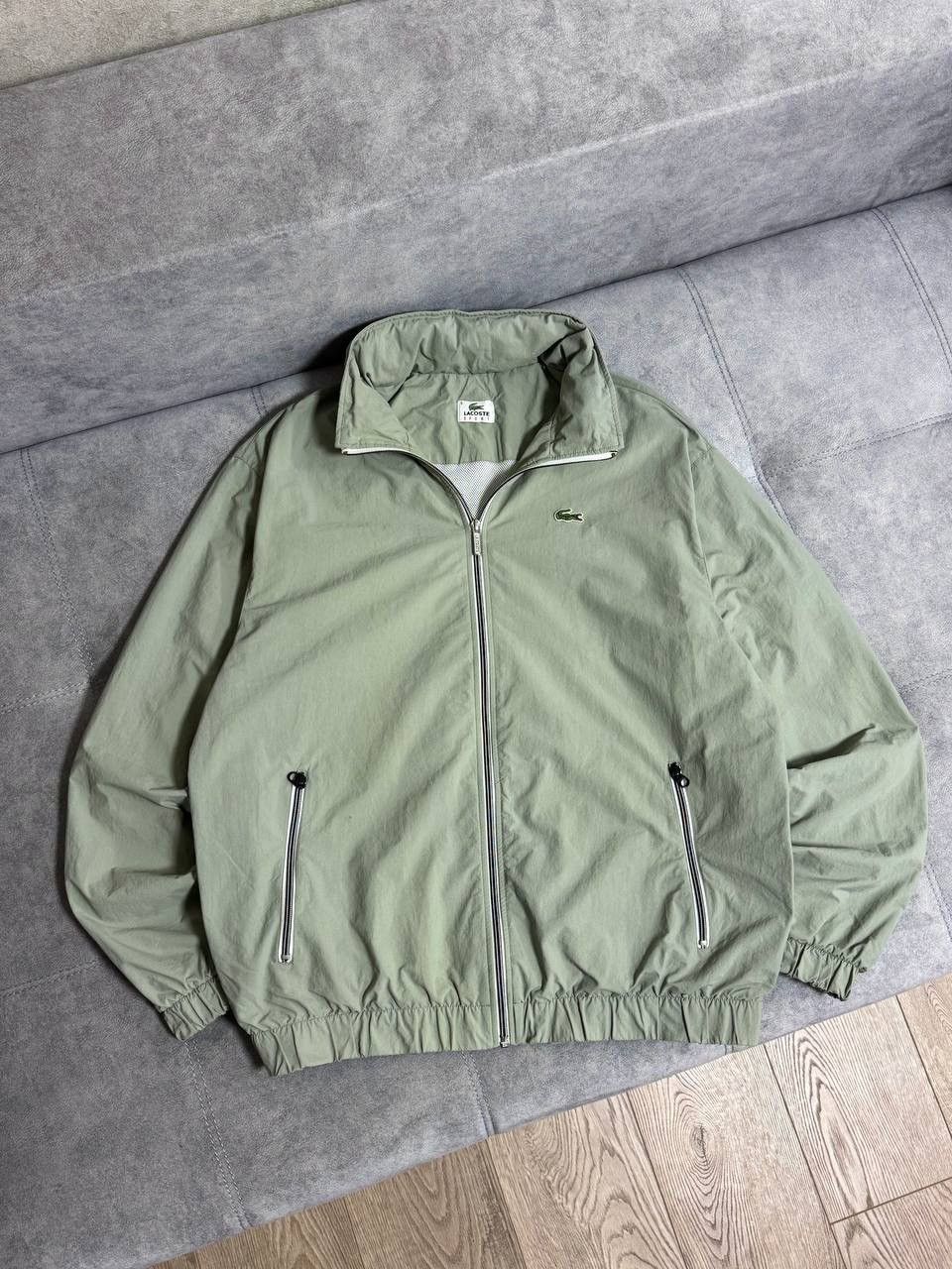 Lacoste Vintage Lacoste nylon jacket bomber Y2K Size US L / EU 52-54 / 3 - 3 Thumbnail