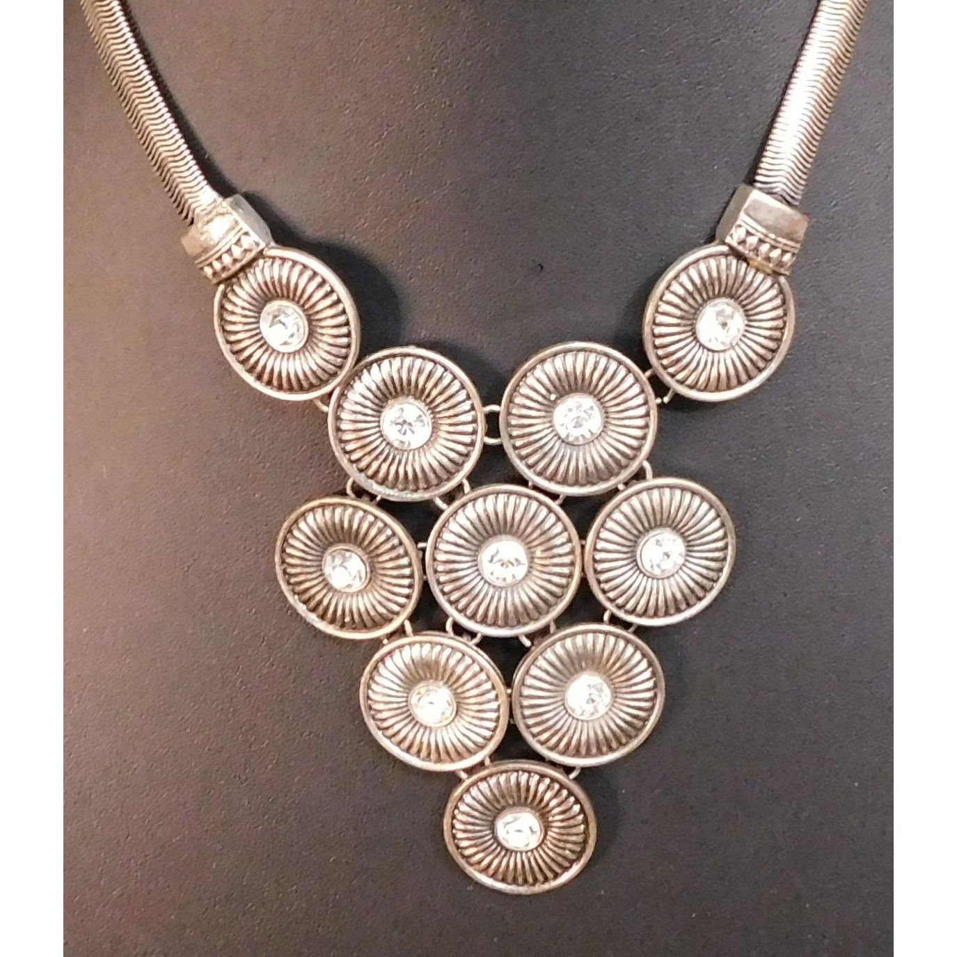 Other Space Age Brutalist Gemmed Statement Necklace Size ONE SIZE - 2 Thumbnail