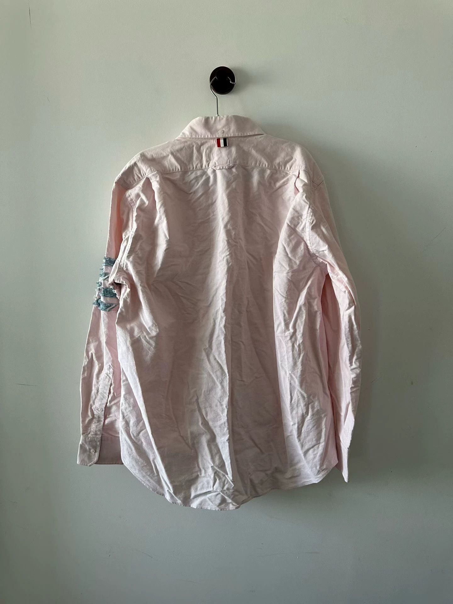 Thom Browne Thom Browne Pink Armband Shirt 5 New Size XXL / US 16-18 / IT 52-54 - 2 Thumbnail