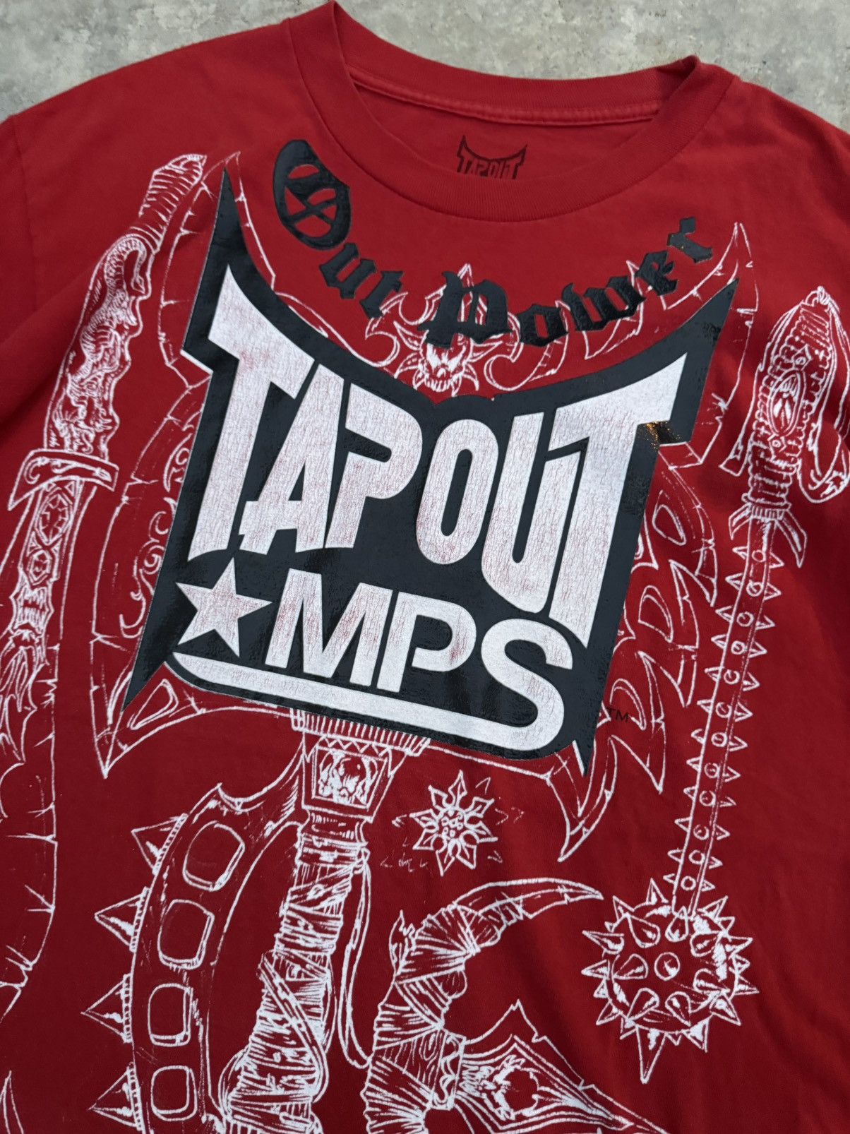 Tapout Tapout Chicanos Design Over Print Vintage y2k Size US L / EU 52-54 / 3 - 2 Thumbnail