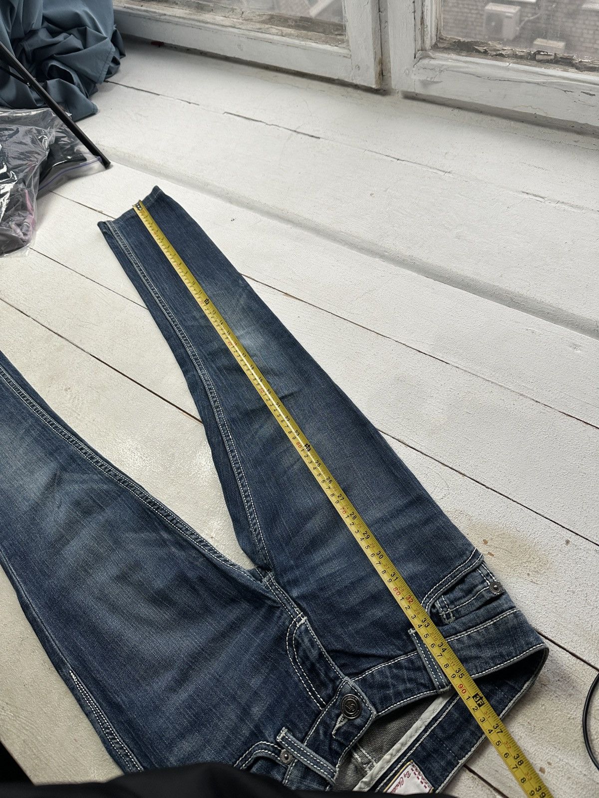Christian Audigier 🚨 OPIUM ED HARDY CHRISTIAN AUDIGER C BAR A CA BIG LOGO JEANS Size 25" / US 0 / IT 36 - 13 Thumbnail