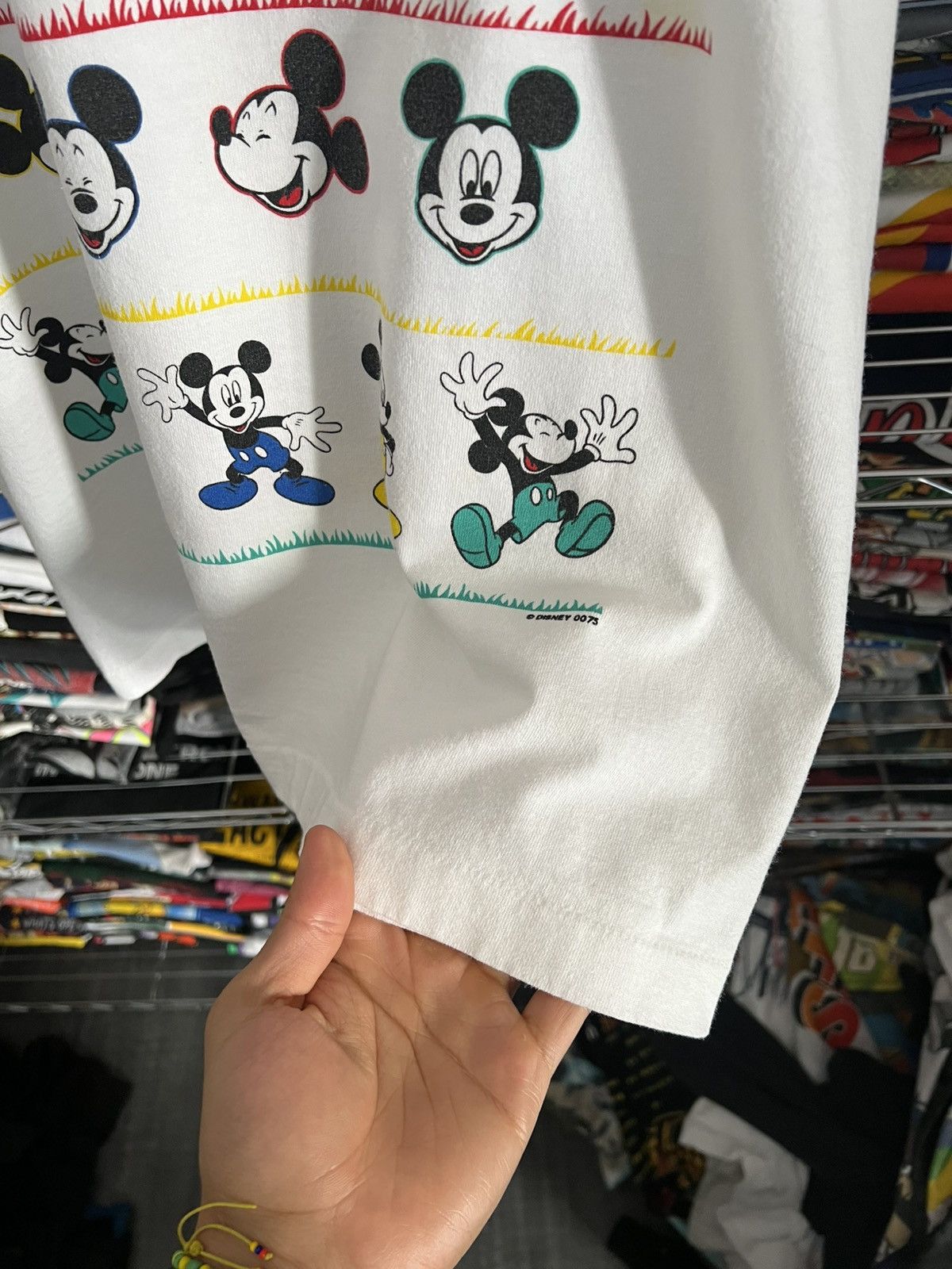 Mickey Unlimited 90s Mickey Mouse Single Stitch Disney Tee Size US L / EU 52-54 / 3 - 3 Thumbnail