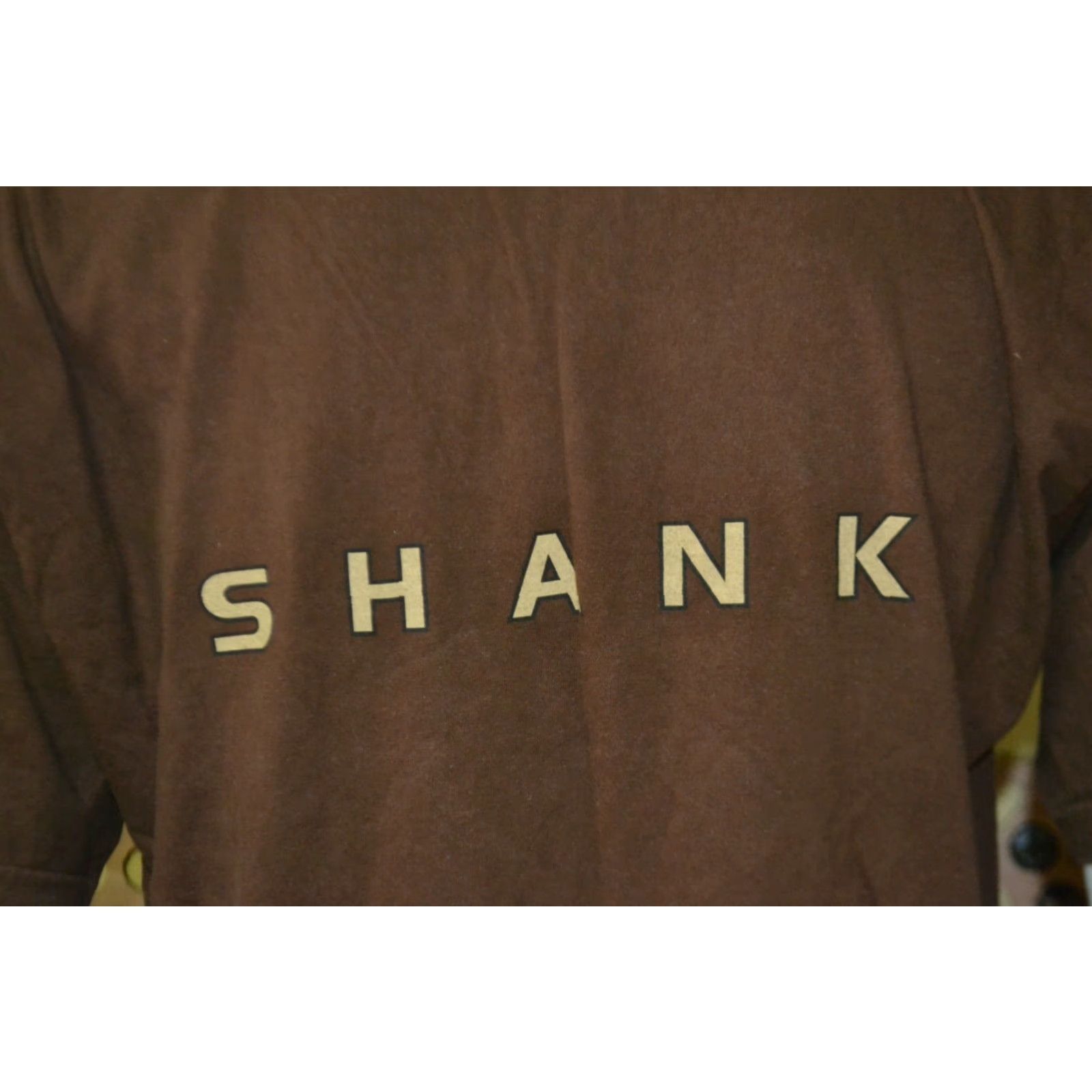 Vintage VINTAGE Shank The Headland HustlaT Shirt XL HOI T-Shirt Brown Men Hip Hop Music 2000s Qwest Standin' On The Corner Mens Size US XL / EU 56 / 4 - 2 Thumbnail