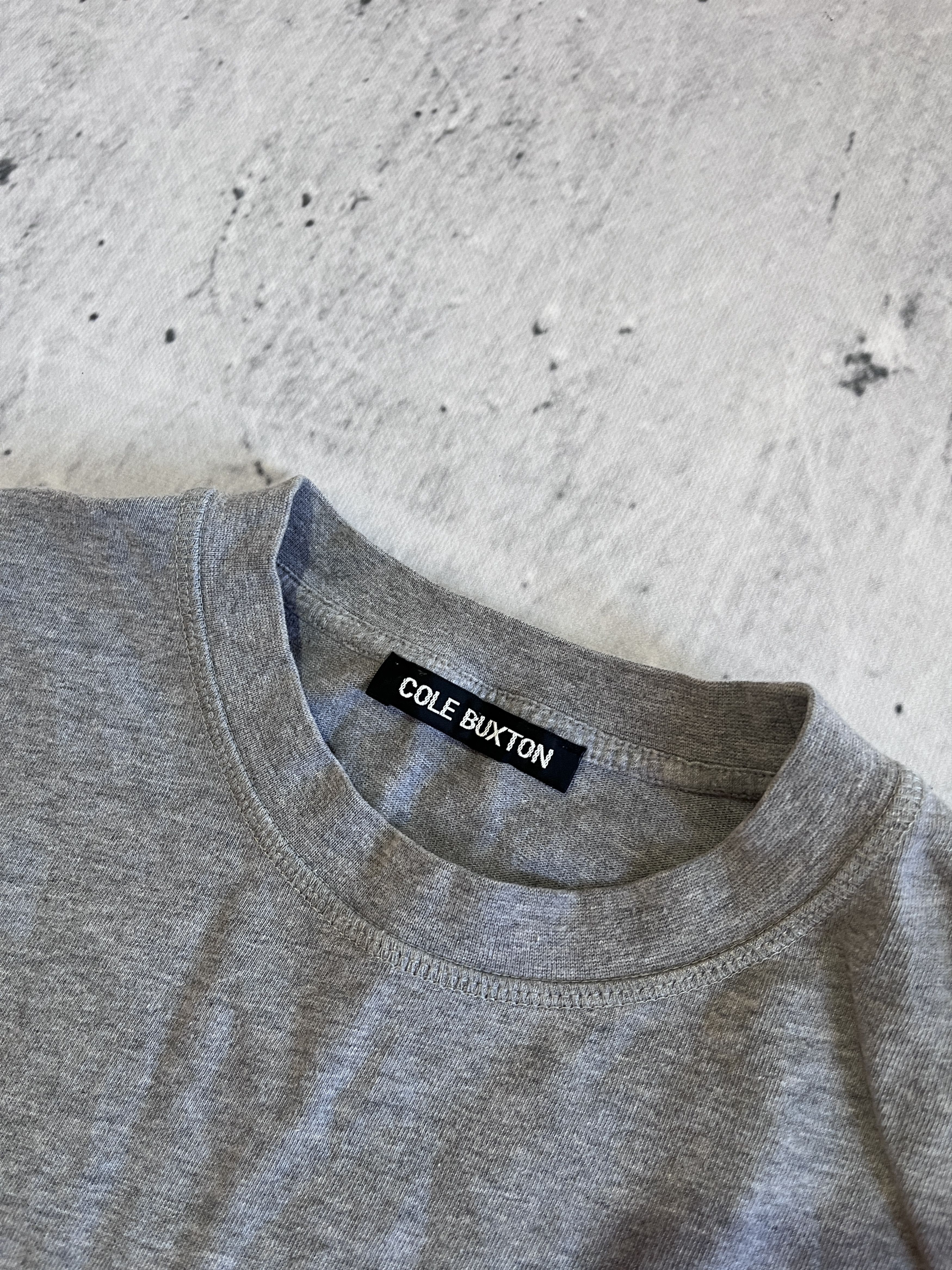 Cole Buxton COLE BUXTON BOXING GREY TEE Size US M / EU 48-50 / 2 - 4 Thumbnail