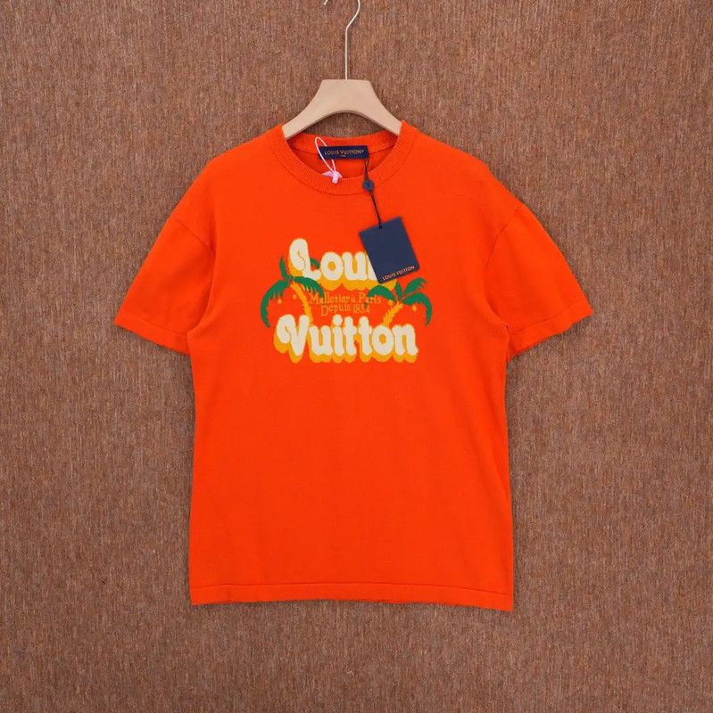 Louis Vuitton Louis Vuitton Orange Logo Short Sleeve T-Shirt 0089 Size US S / EU 44-46 / 1 - 1 Thumbnail
