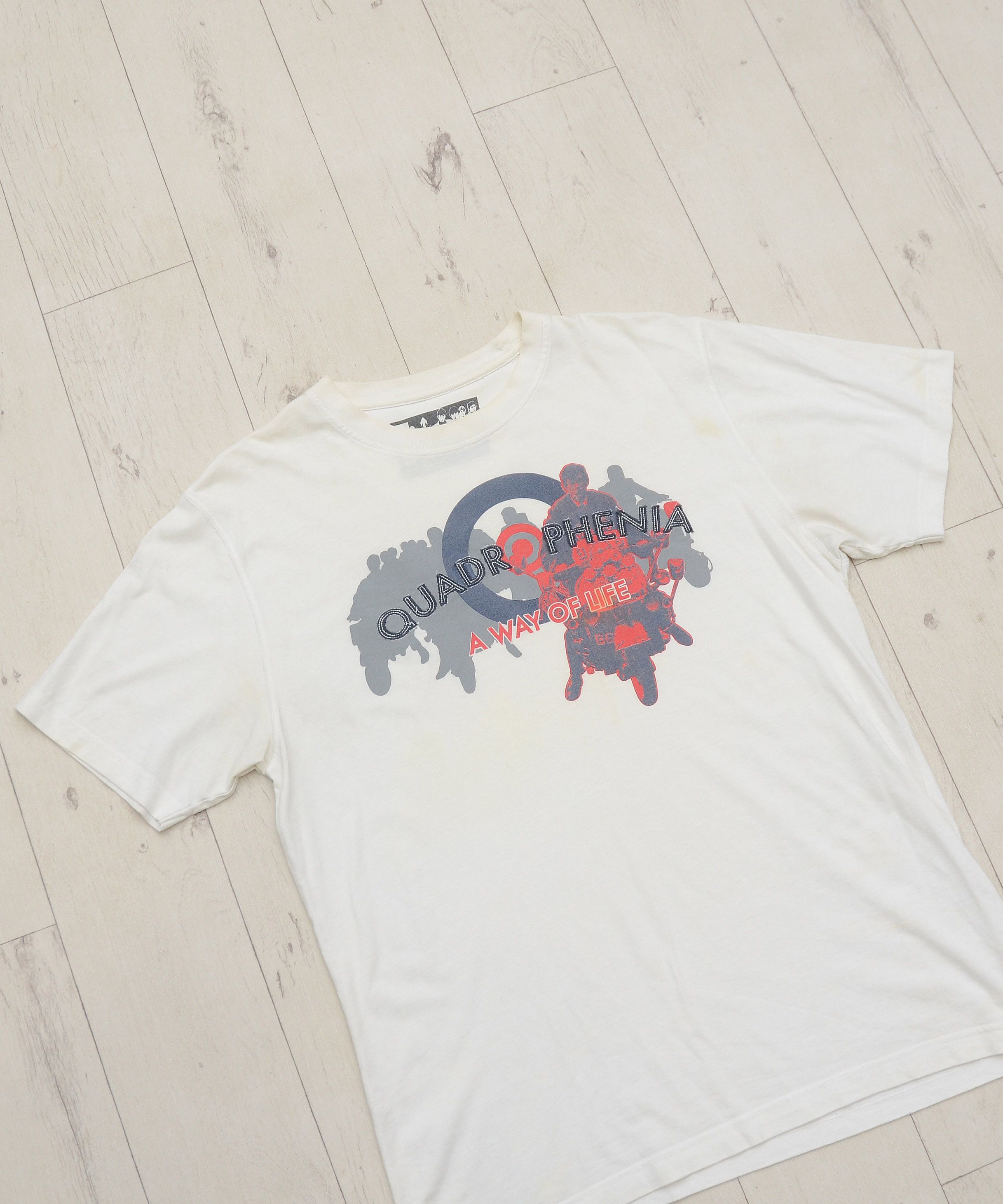 Band Tees × Vintage Vintage Quadrophenia The Who Rock And Roll Big Image Tee Size US L / EU 52-54 / 3 - 3 Thumbnail