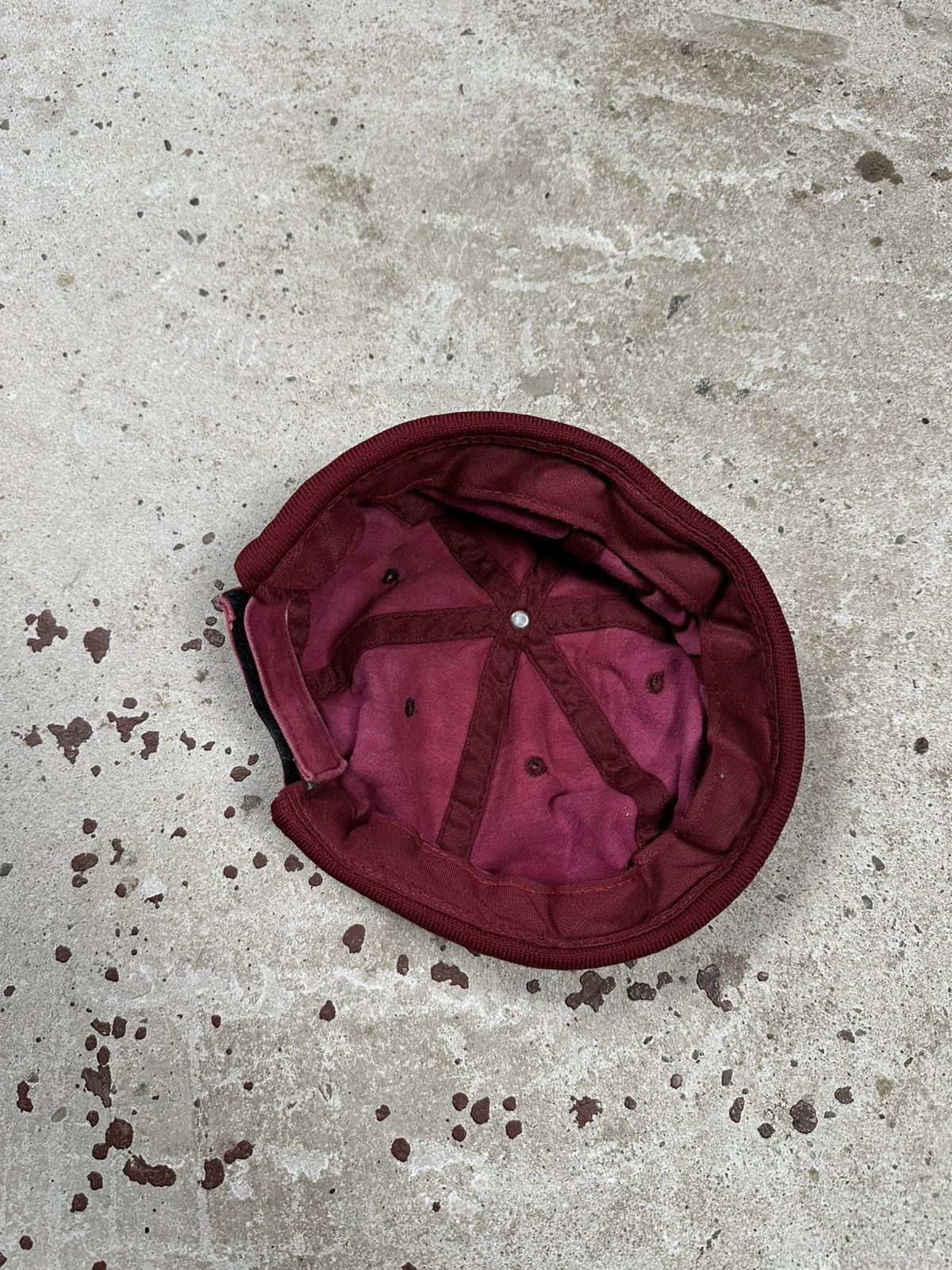 Oakley Vintage Y2K Oakley Burgundy Docker Hat rare software boot Size ONE SIZE - 7 Thumbnail