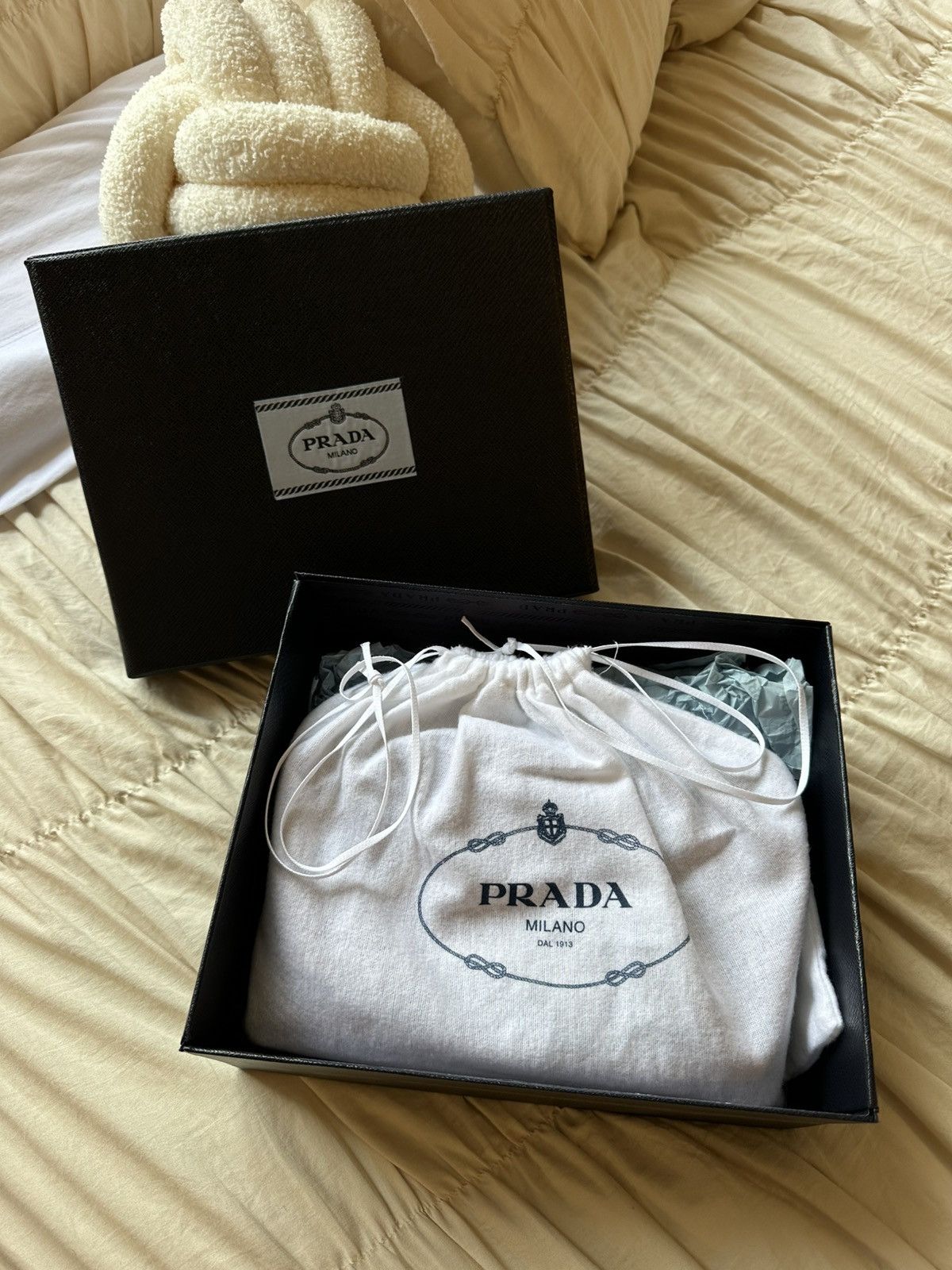 Prada Prada Saffiano Mini Shoulder Bag Size ONE SIZE - 3 Thumbnail