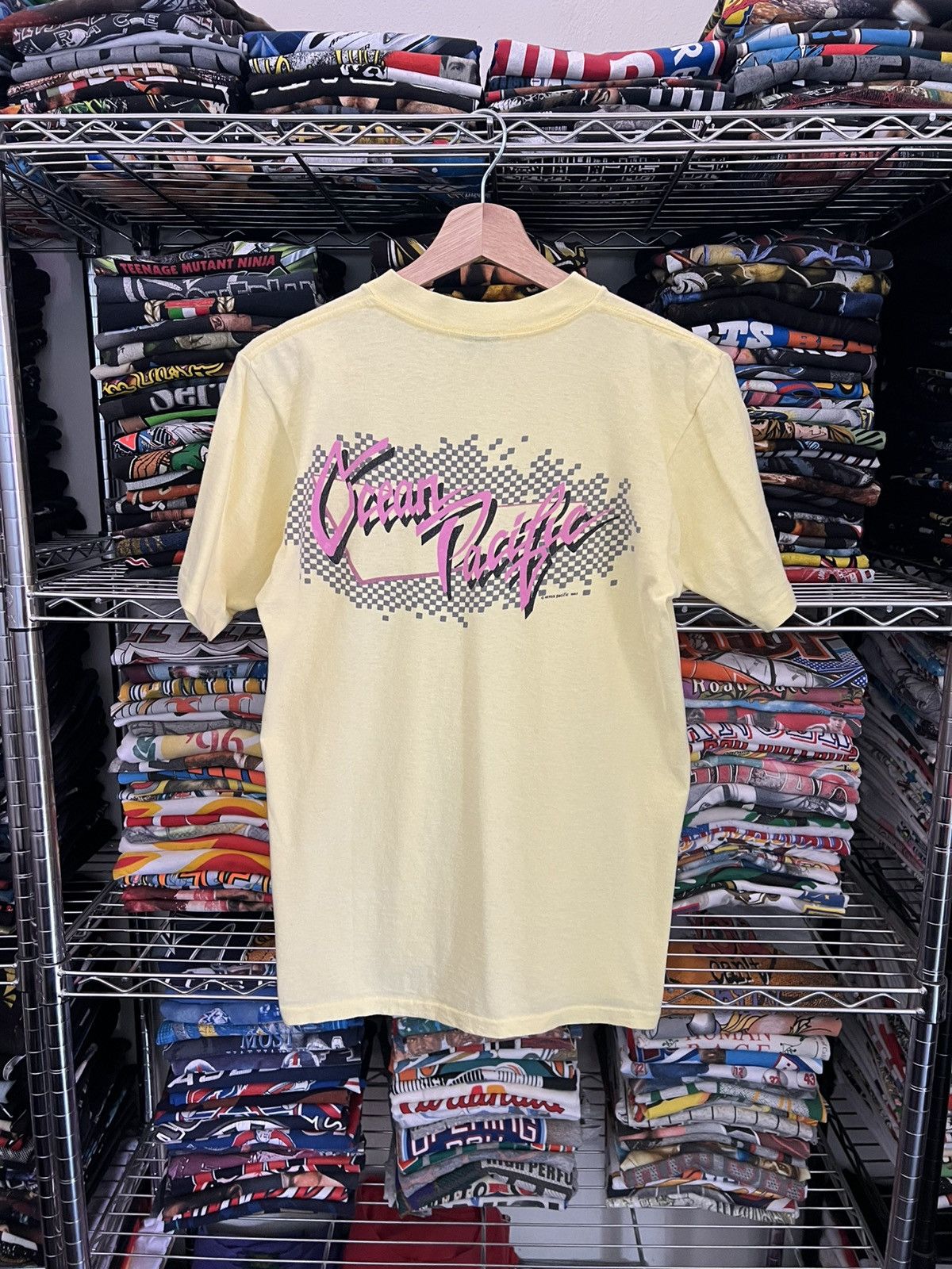 Ocean Pacific 1983 Ocean Pacific Surf Skate Tee Logo 80s Size US M / EU 48-50 / 2 - 1 Thumbnail