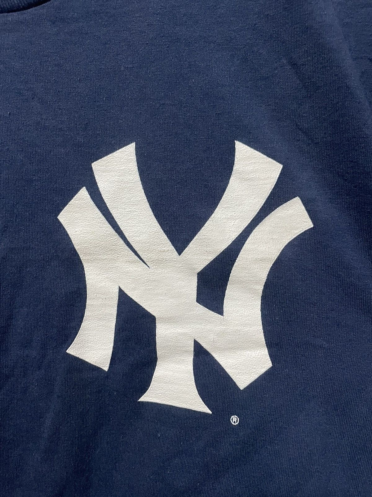 MLB × New York Yankees × Vintage Vintage 80s Rawlings New York Yankees T Shirt Logo Tee Size US L / EU 52-54 / 3 - 4 Thumbnail