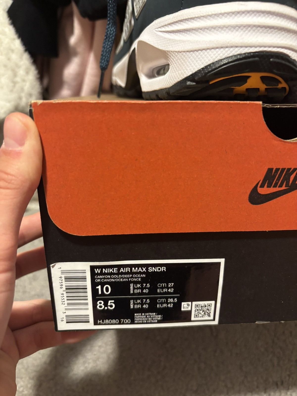 Nike Nike Air Max SNDR Canyon Size US 8.5 / EU 41-42 - 10 Thumbnail
