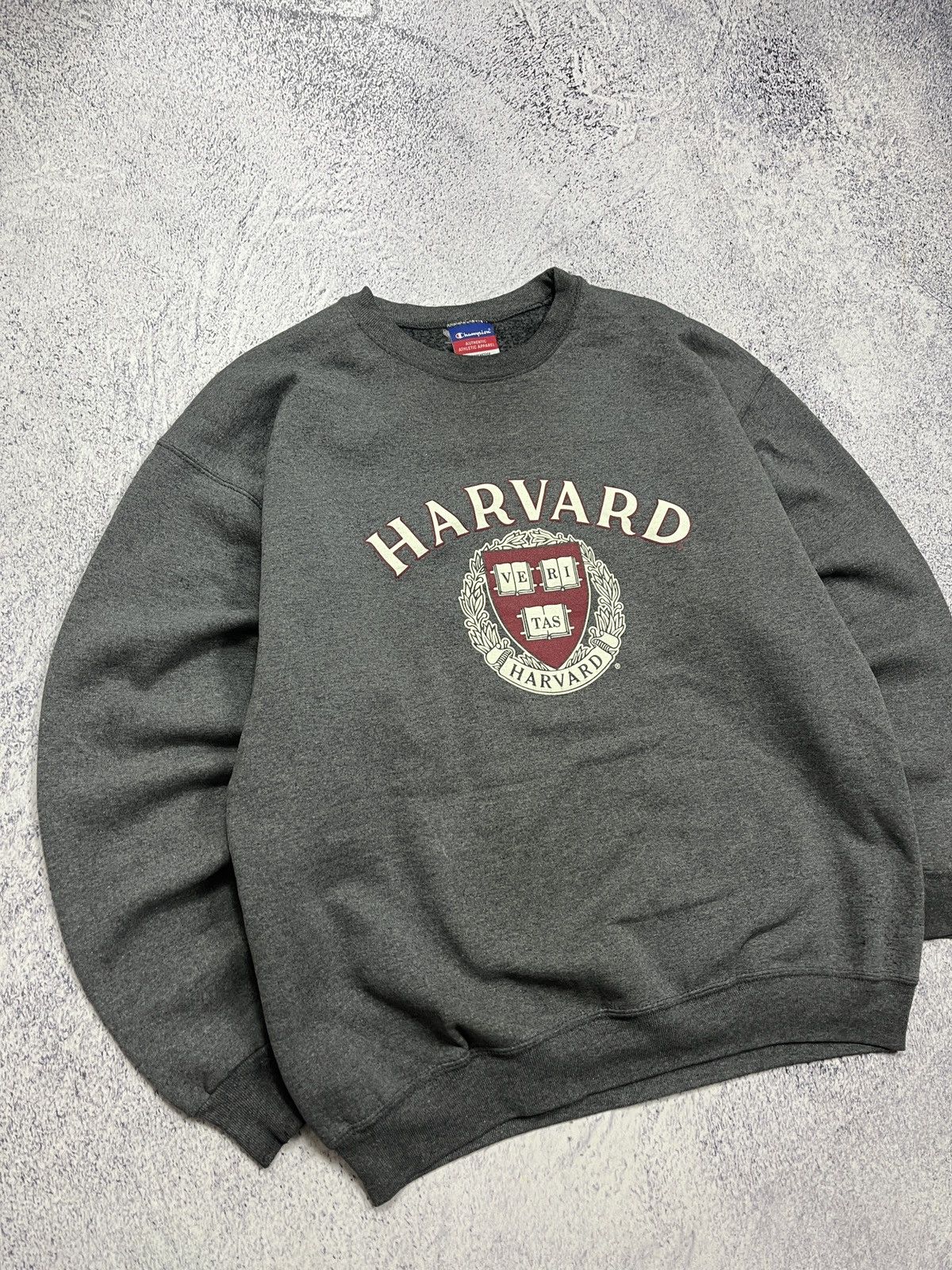 Champion × Vintage Harvard University Champion Vintage 90’s Boxy Sweatshirt Size US L / EU 52-54 / 3 - 4 Thumbnail