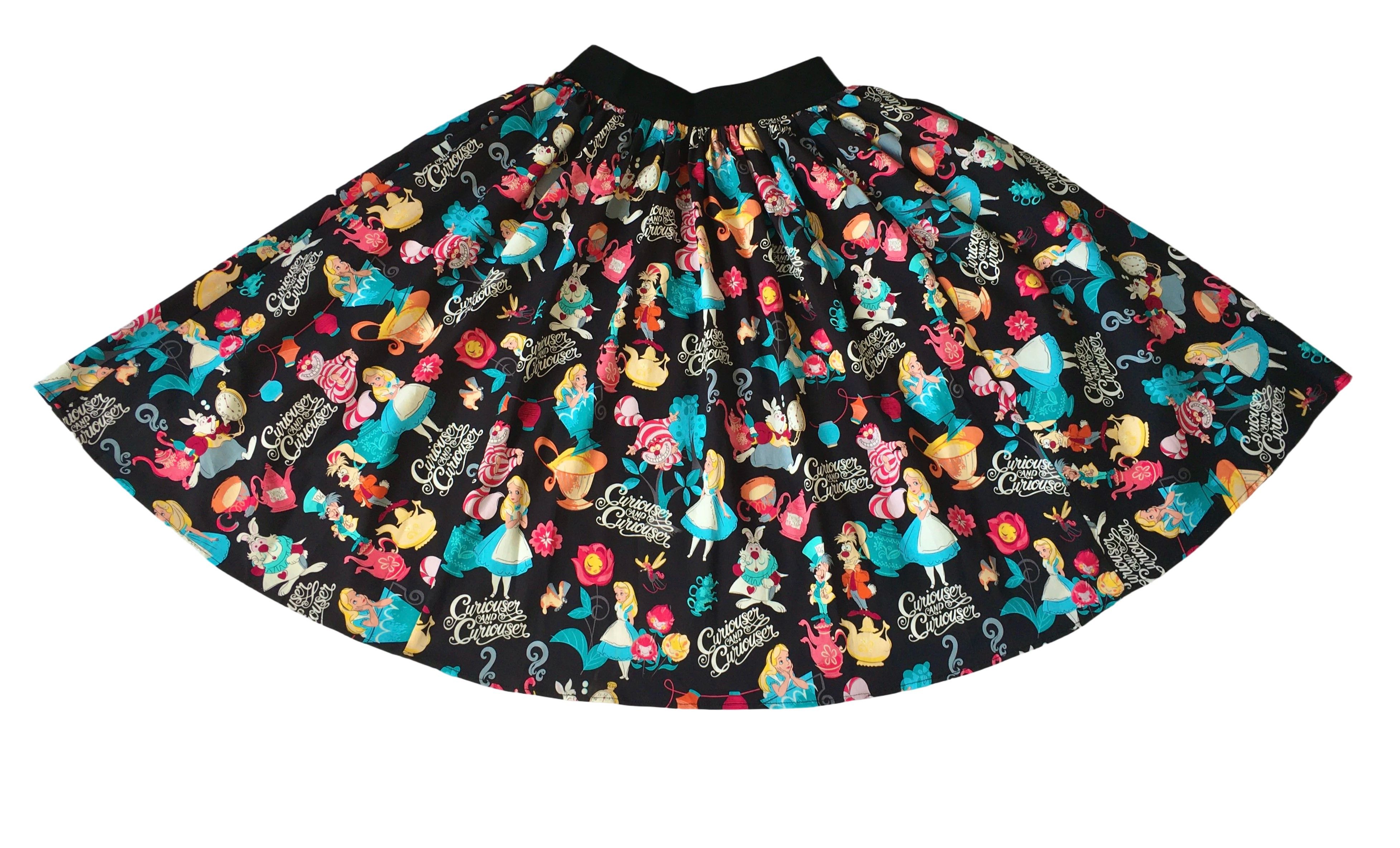 Other High Waist Print Skirt For Women One Size Size 36" / US 14 / IT 50 - 2 Thumbnail