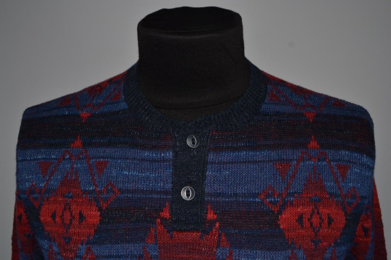 Polo Ralph Lauren × Vintage Ralph Lauren Denim & Supply Knit Aztec Sweater Indian Size S Size US S / EU 44-46 / 1 - 2 Thumbnail