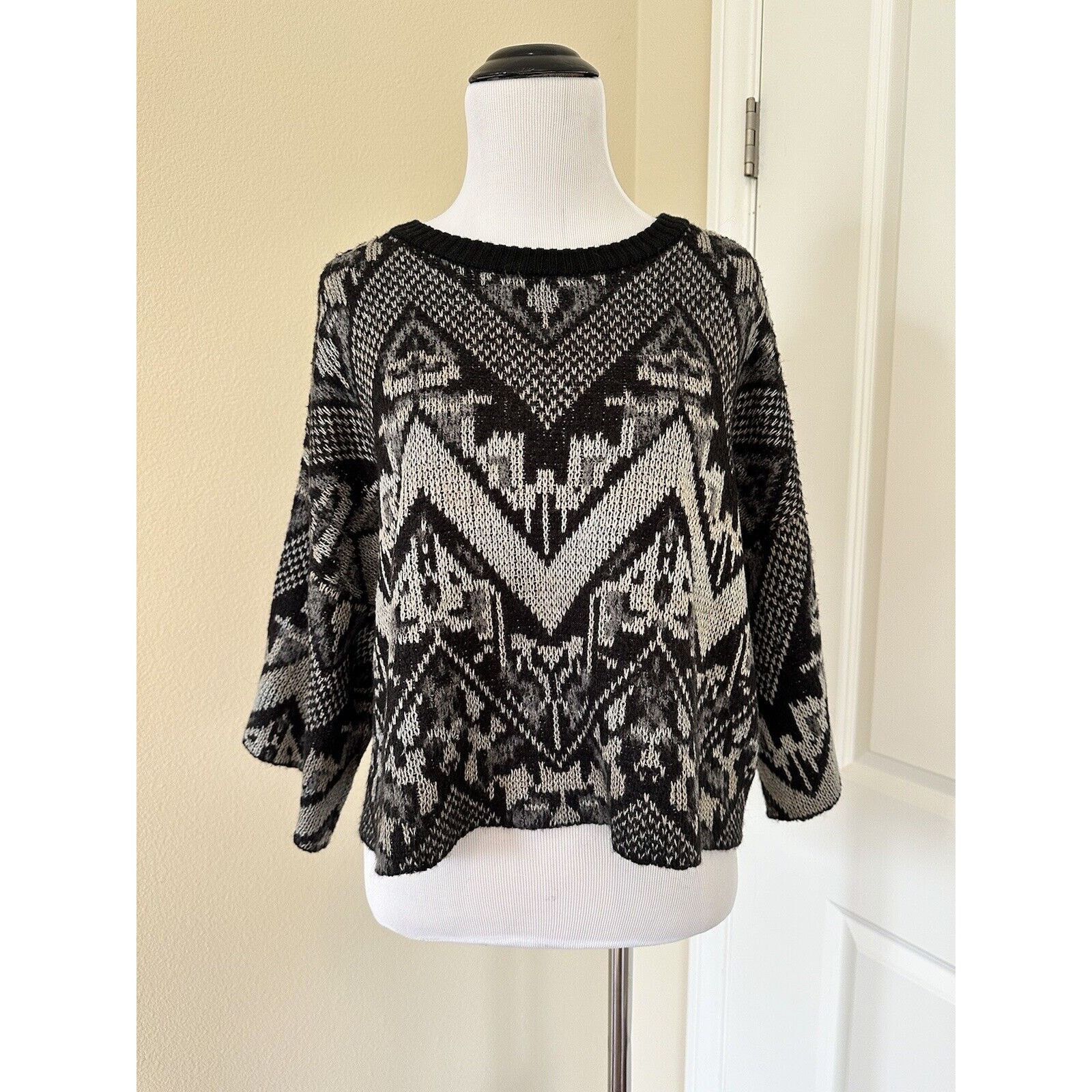 Free People Free People Superstar Boho Sweater Dolman Pullover Size XS Size XS / US 0-2 / IT 36-38 - 1 Thumbnail