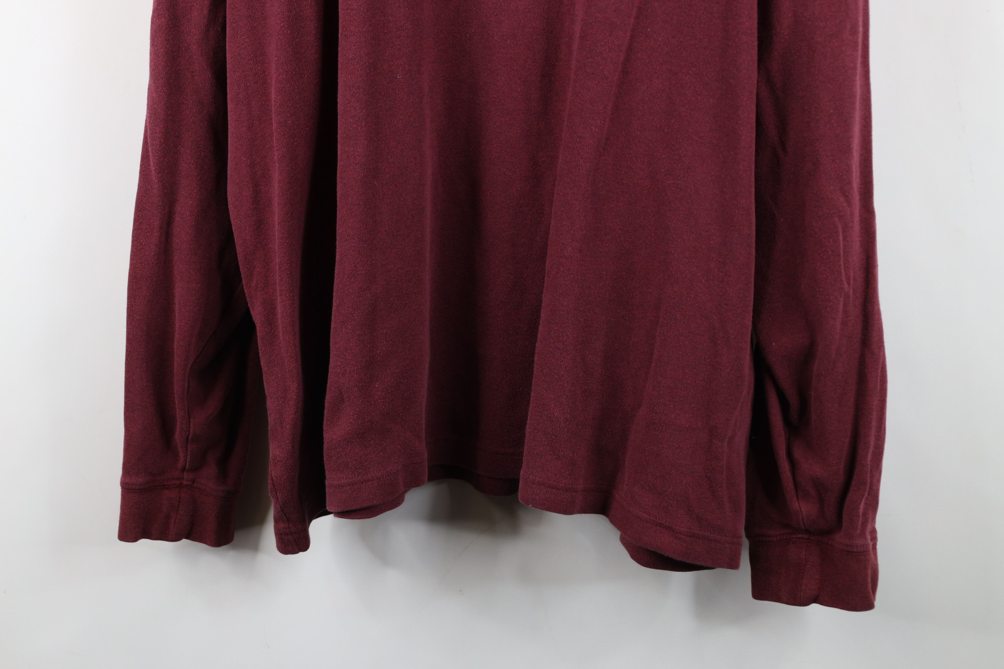 Reebok Vintage 90s Y2K Reebok Mock Neck Long Sleeve T-Shirt Size US XL / EU 56 / 4 - 3 Thumbnail