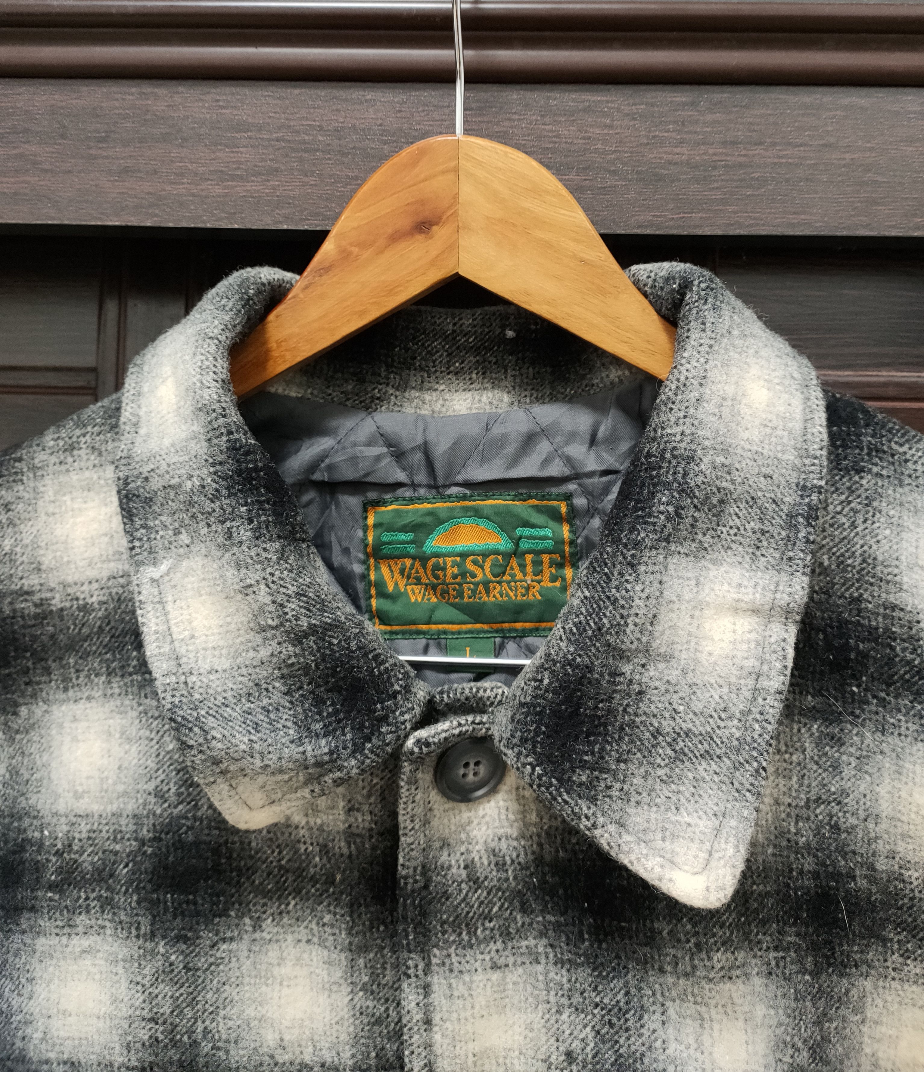 Vintage 💥Plaid Wage Scale Wage Earner Wool Flannel 💥 Size US L / EU 52-54 / 3 - 9 Thumbnail
