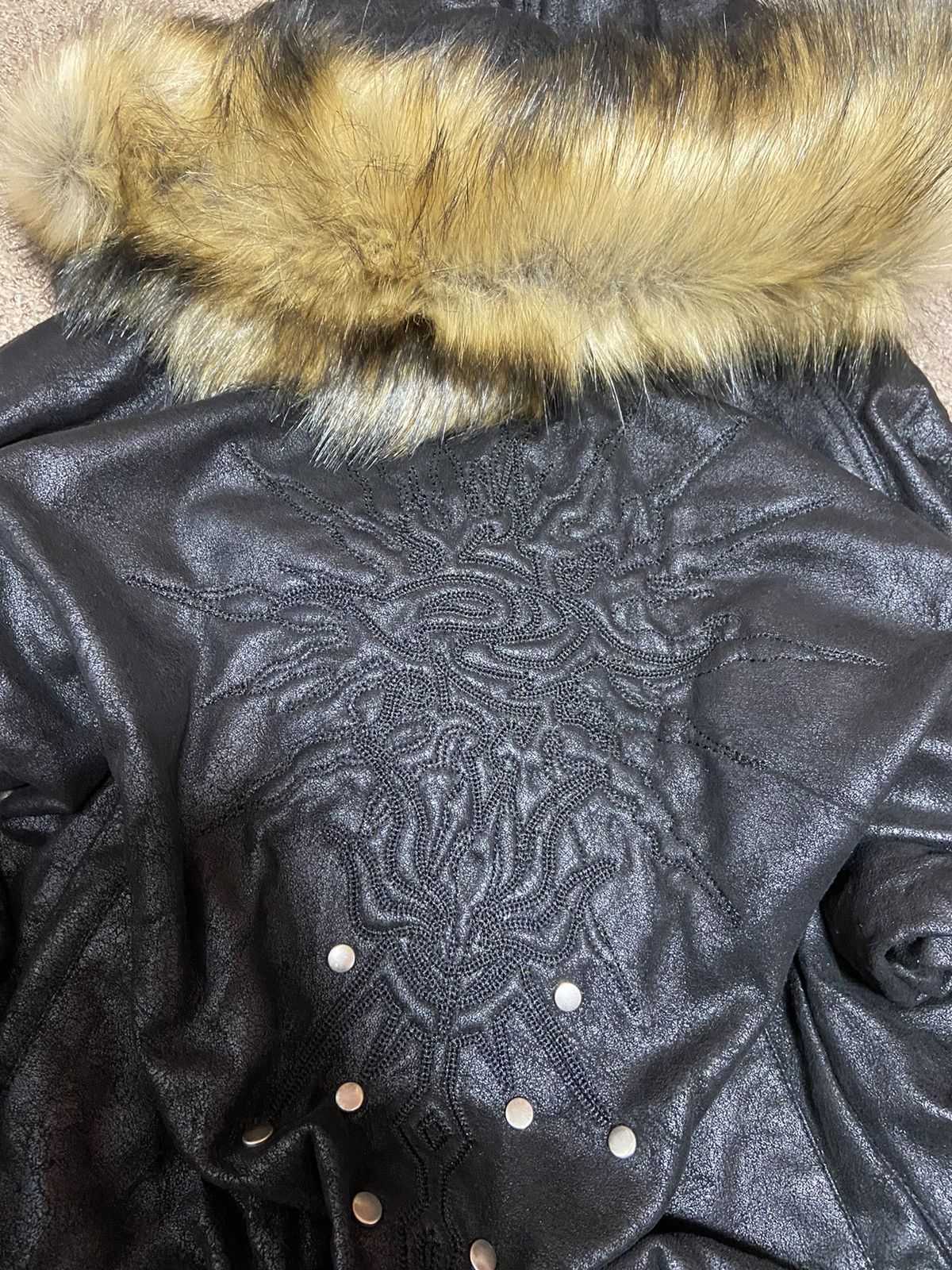 Other Black Sun Totem Fur Hoodie Size US S / EU 44-46 / 1 - 7 Thumbnail