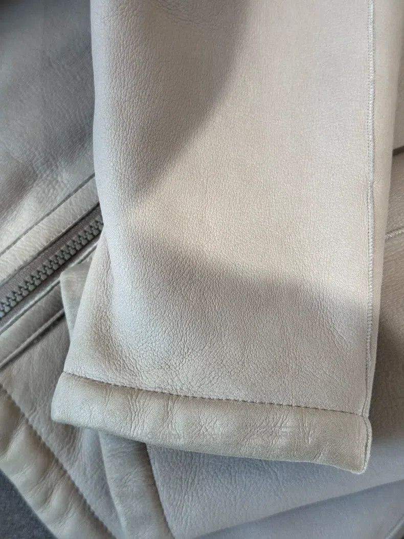 Brunello Cucinelli Brunello Cucinelli Pigment Dyed Leather and Fur Hooded Jac Size S / US 4 / IT 40 - 4 Thumbnail