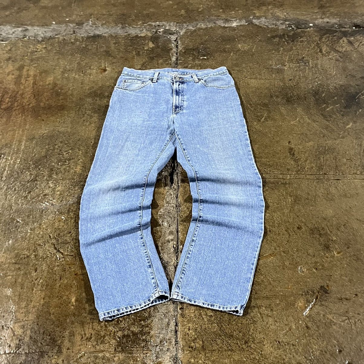 Polo Ralph Lauren × RRL Ralph Lauren × Vintage Polo Ralph Lauren Vintage Y2K Faded Light Wash Jeans Size US 32 / EU 48 - 2 Thumbnail