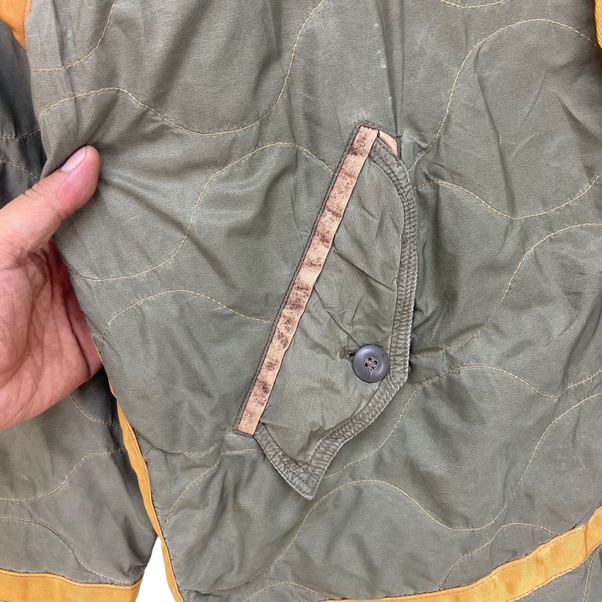Avirex Avirex Officer’s Uniform Quilted Sherpa Jacket Size US M / EU 48-50 / 2 - 12 Thumbnail