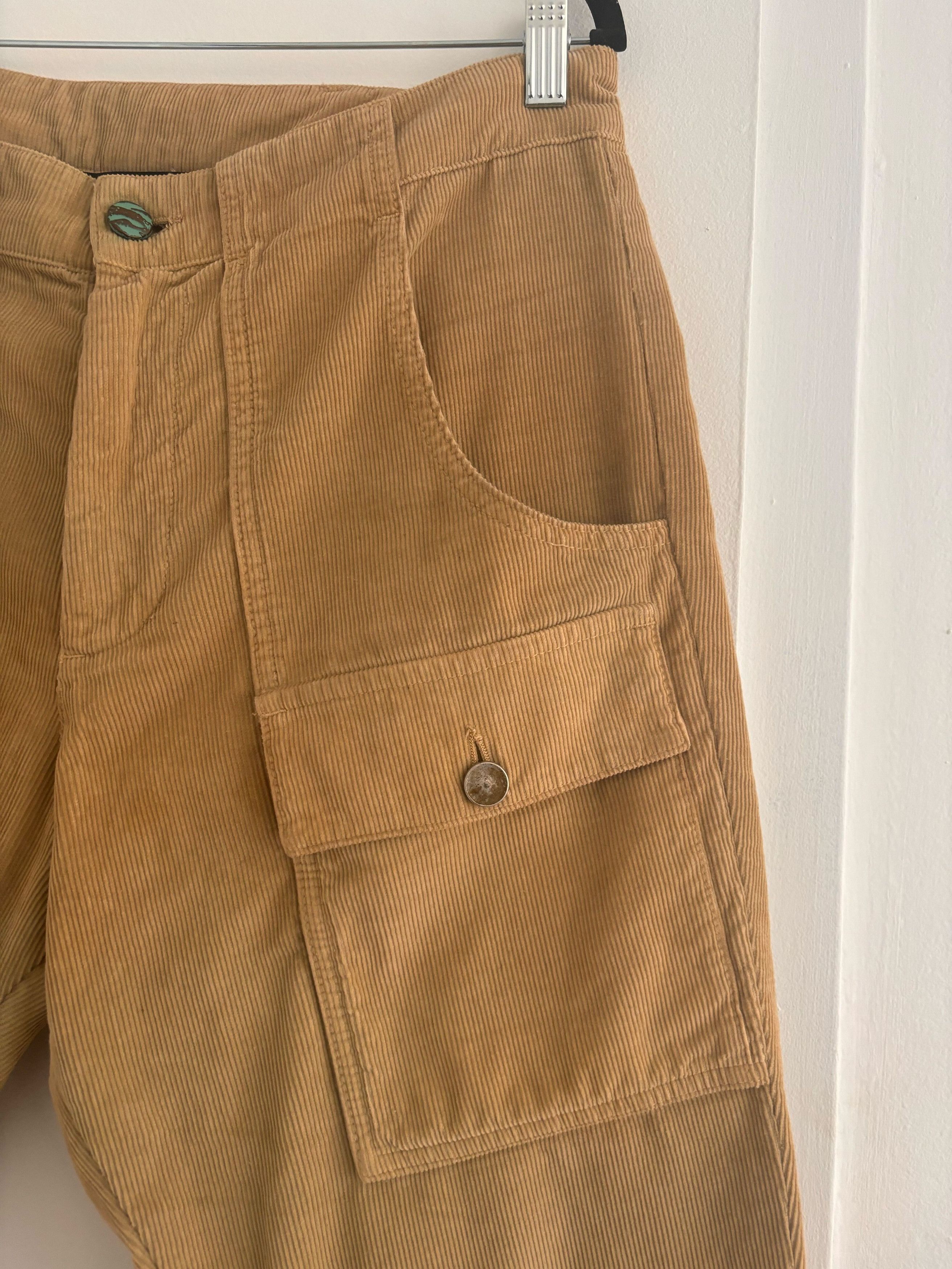 Palm Angels Cropped Corduroy Trousers Size US 34 / EU 50 - 5 Thumbnail