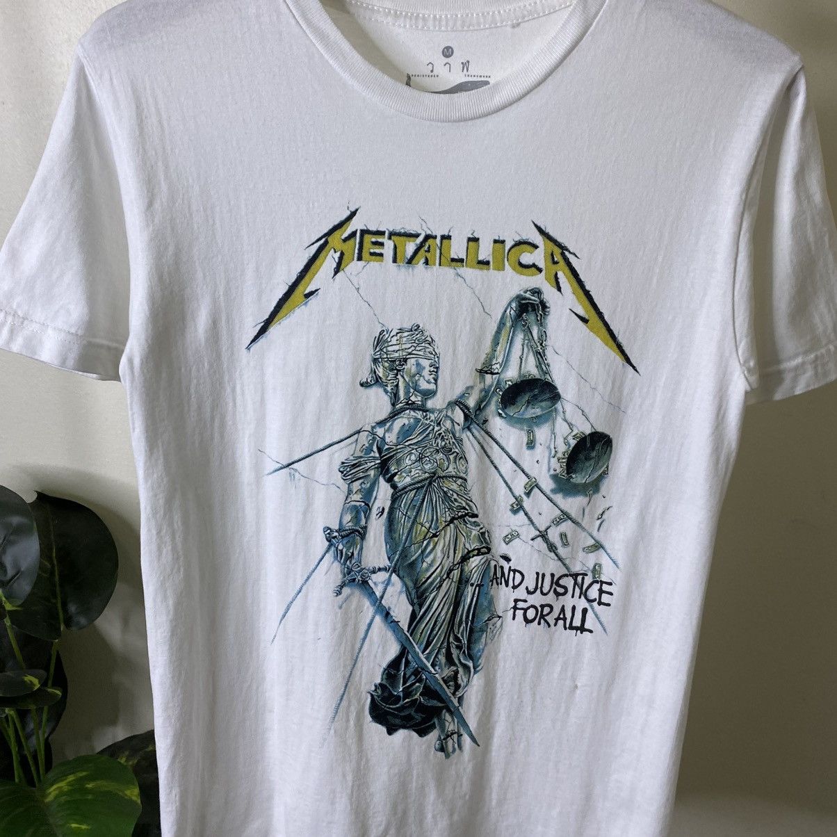 Metallica Band Tee x Metallica And Justice For All T Shirt Size US S / EU 44-46 / 1 - 2 Thumbnail