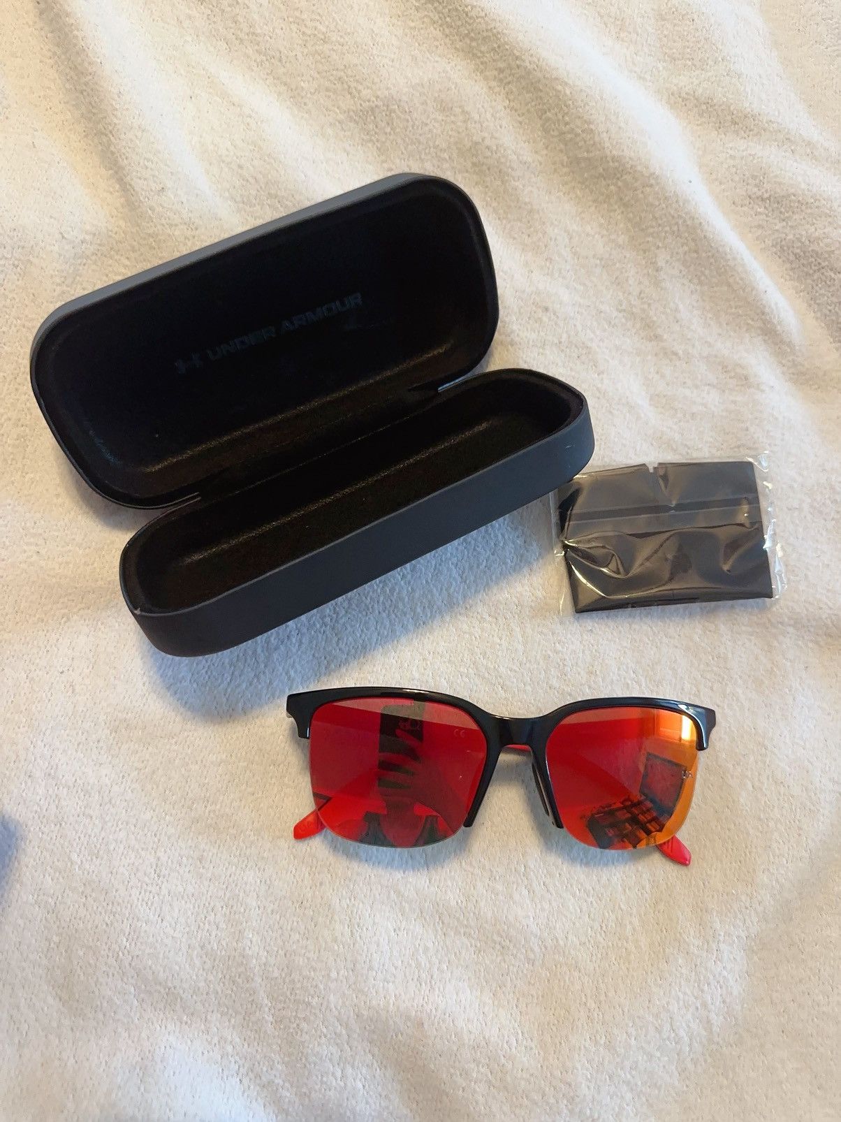 Under Armour Under Armour Unisex UA Phenom Mirror Sunglasses Square Size ONE SIZE - 8 Thumbnail